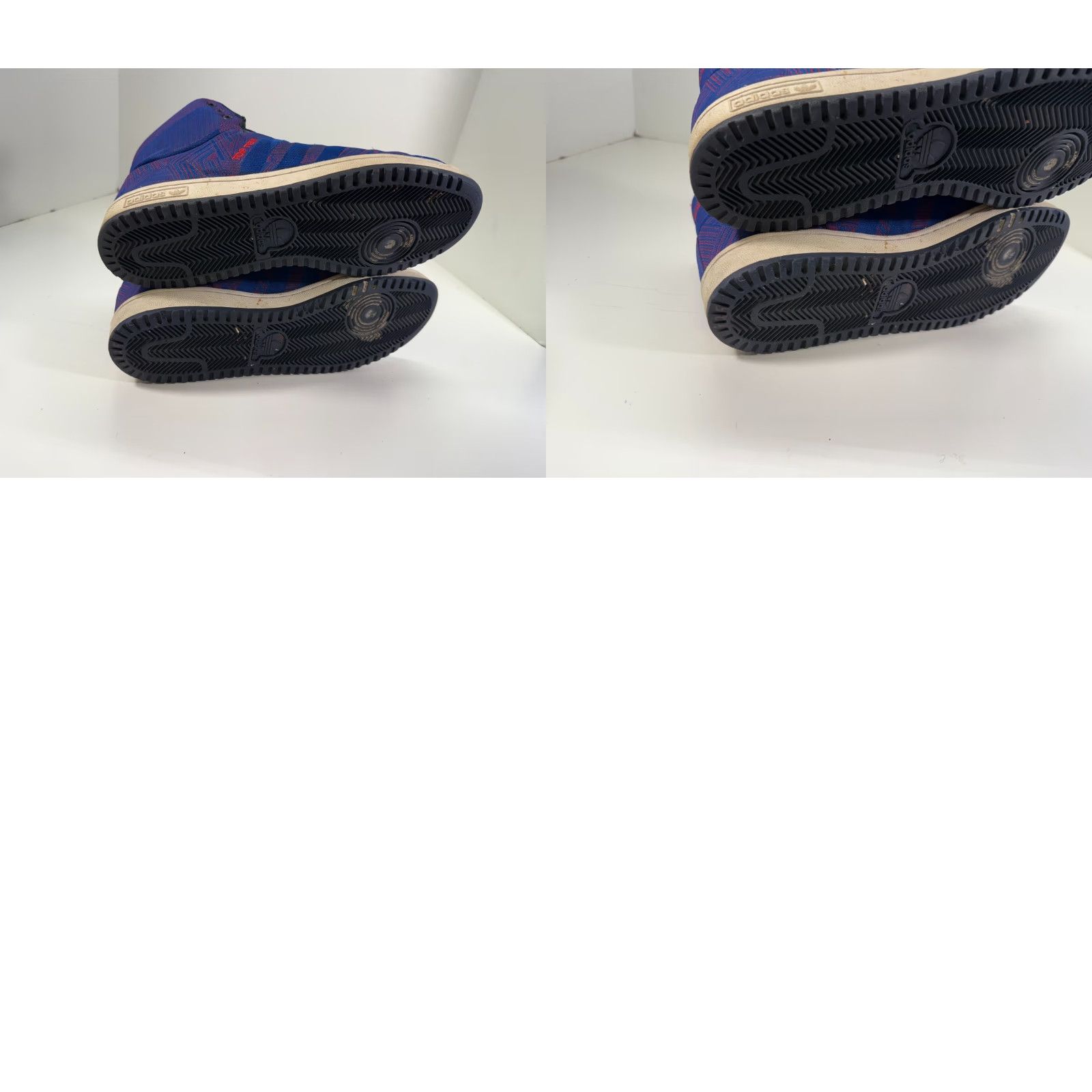 Adidas Adidas Top Ten Hi Woven Sneaker Shoes Mens 11 Purple Blue Lace-Up Size US L / EU 52-54 / 3 - 10 Thumbnail
