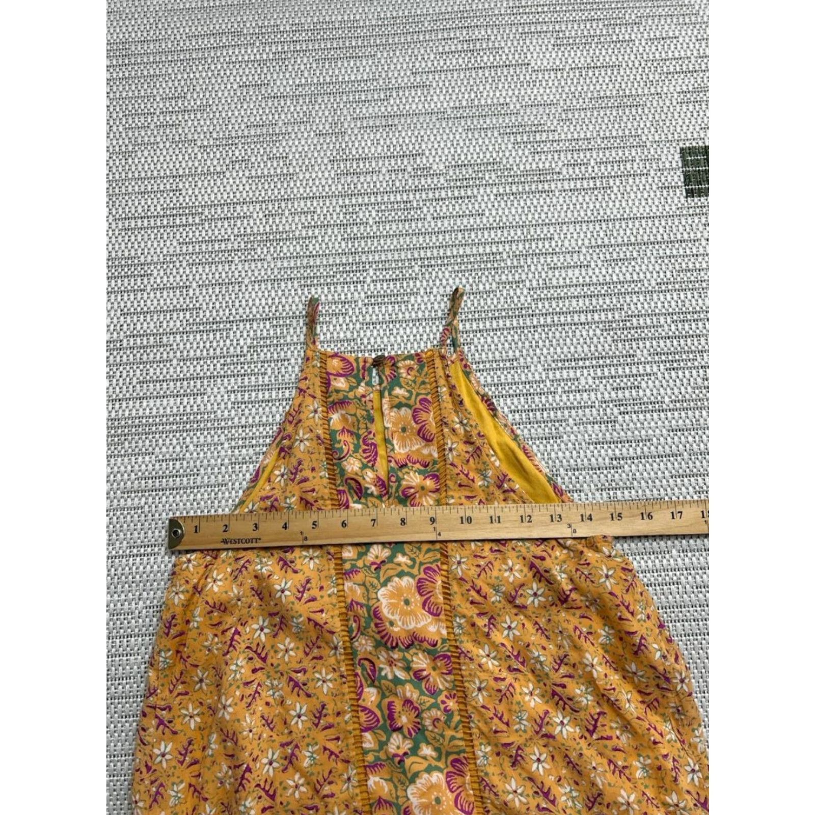 Anthropologie Anthropologie Akemi Kin Blouse Top Womens 0 Multi Floral Embroidered Halter Neck Size XS / US 0-2 / IT 36-38 - 6 Thumbnail