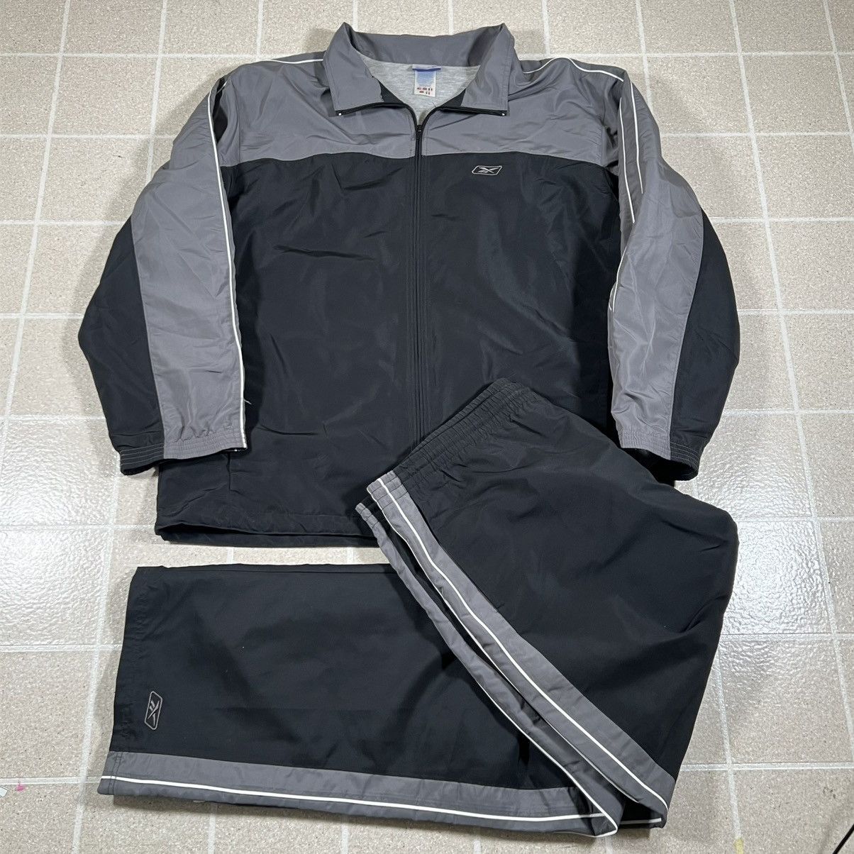 Reebok Vintage Y2K Reebok Warm-Up Track Suit Jacket Pants sz XXL Size US 44 / EU 60 - 2 Thumbnail
