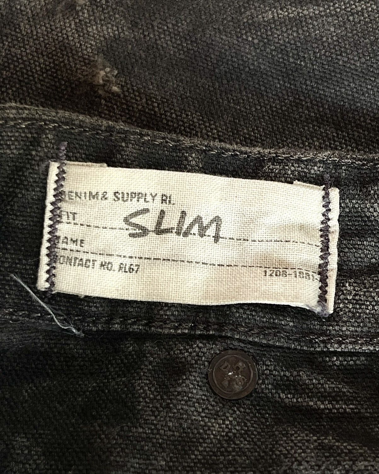 RRL Ralph Lauren Denime & Supply Double Knee Carpenter Size US 32 / EU 48 - 4 Thumbnail