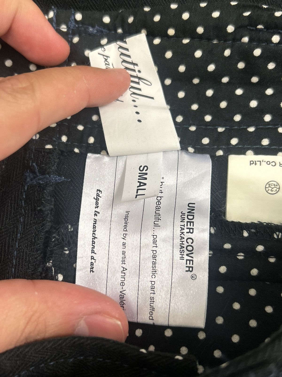 Undercover SS05 But beautiful Patchwork Button Pants Size US 28 / EU 44 - 8 Thumbnail