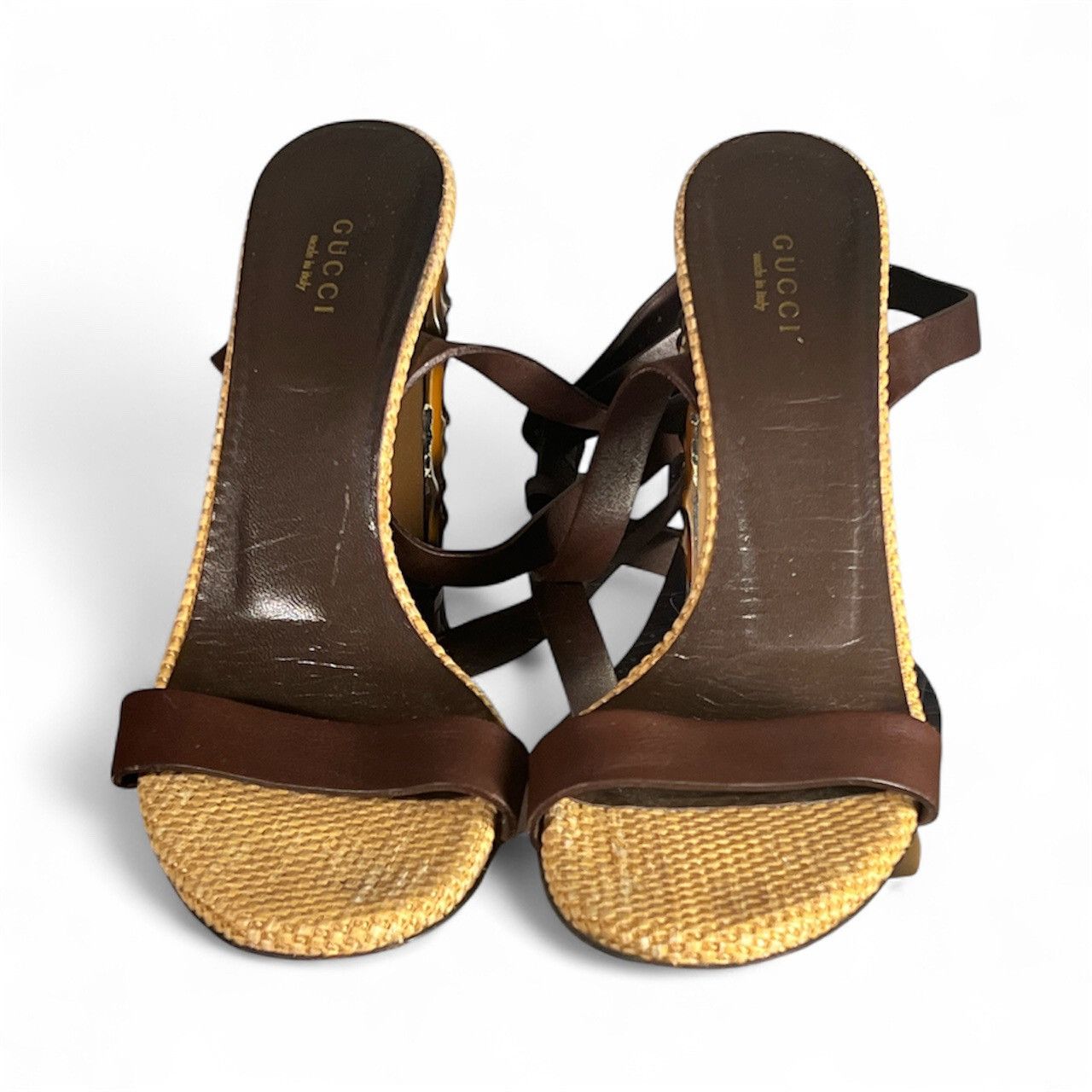 Gucci GUCCI BAMBOO-HEEL Size US 8 / IT 38 - 4 Thumbnail