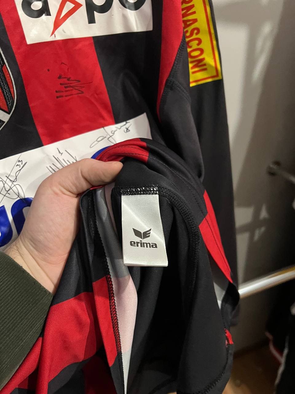 Erima 2009/10 NEUCHATEL XAMAX #27 KULJIC MATCH WORN SOCCER JERSEY Size US L / EU 52-54 / 3 - 15 Thumbnail