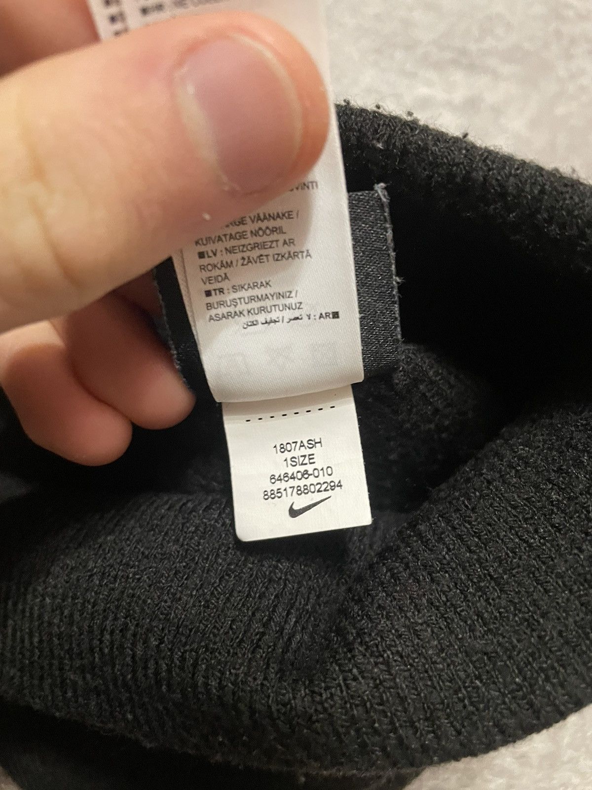 Nike Vintage Nike Swoosh Logo Hat Size ONE SIZE - 6 Thumbnail