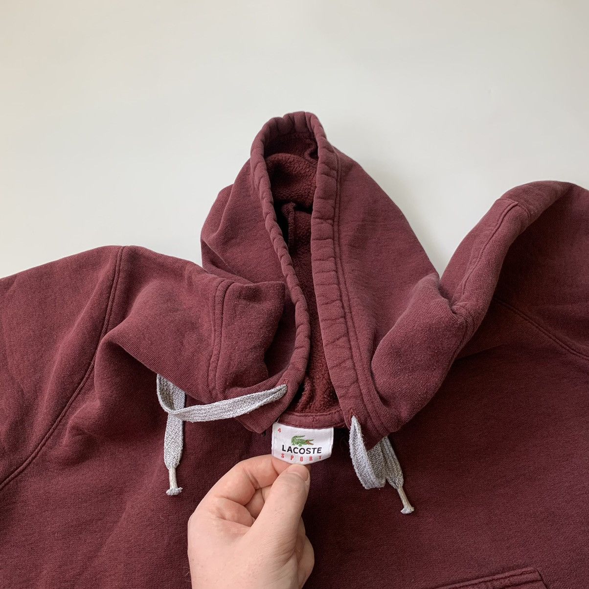 Other 1/4 Zip Hoodie Lacoste Vintage Streetwear Size US S / EU 44-46 / 1 - 8 Thumbnail