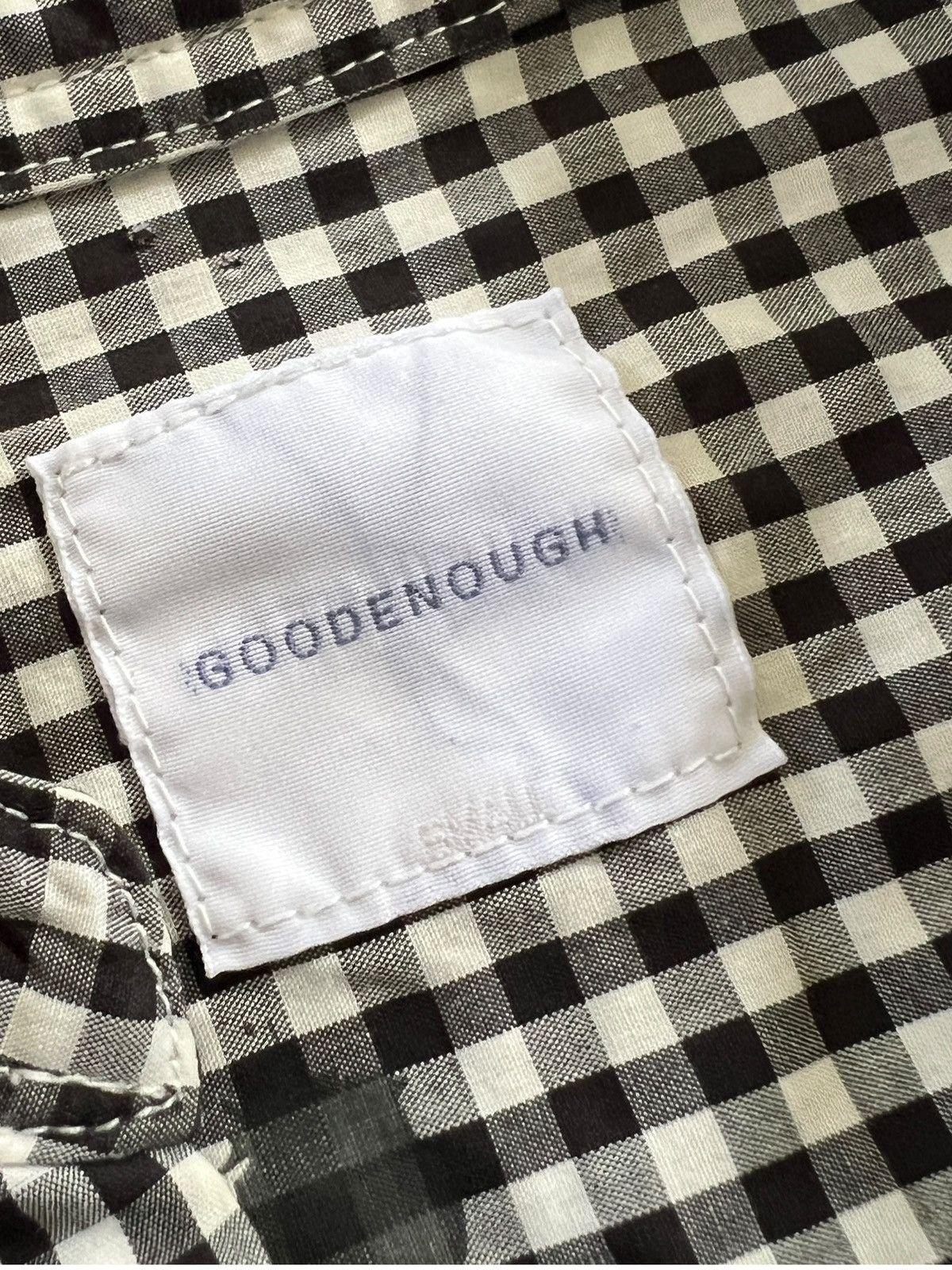 GOODENOUGH Vintage GOODENOUGH Button Down Shirt Hiroshi Fujiwara Size US S / EU 44-46 / 1 - 11 Thumbnail