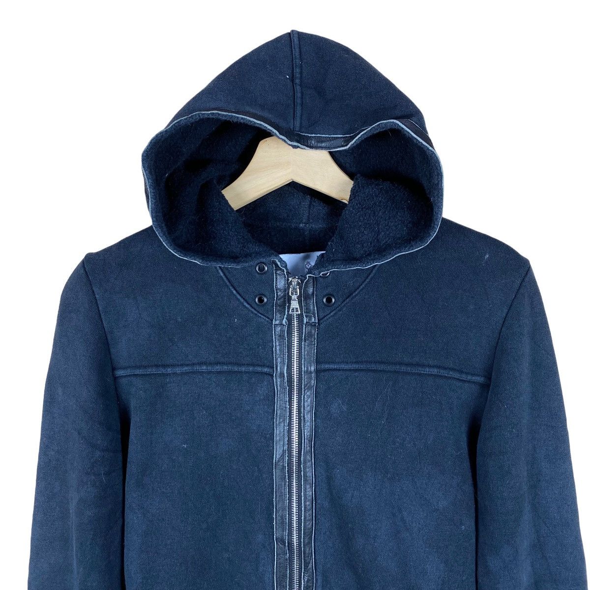 Japanese Brand MADE IN JAPAN OSSA MONDO SHEEP SKIN HOODIE Size US S / EU 44-46 / 1 - 2 Thumbnail