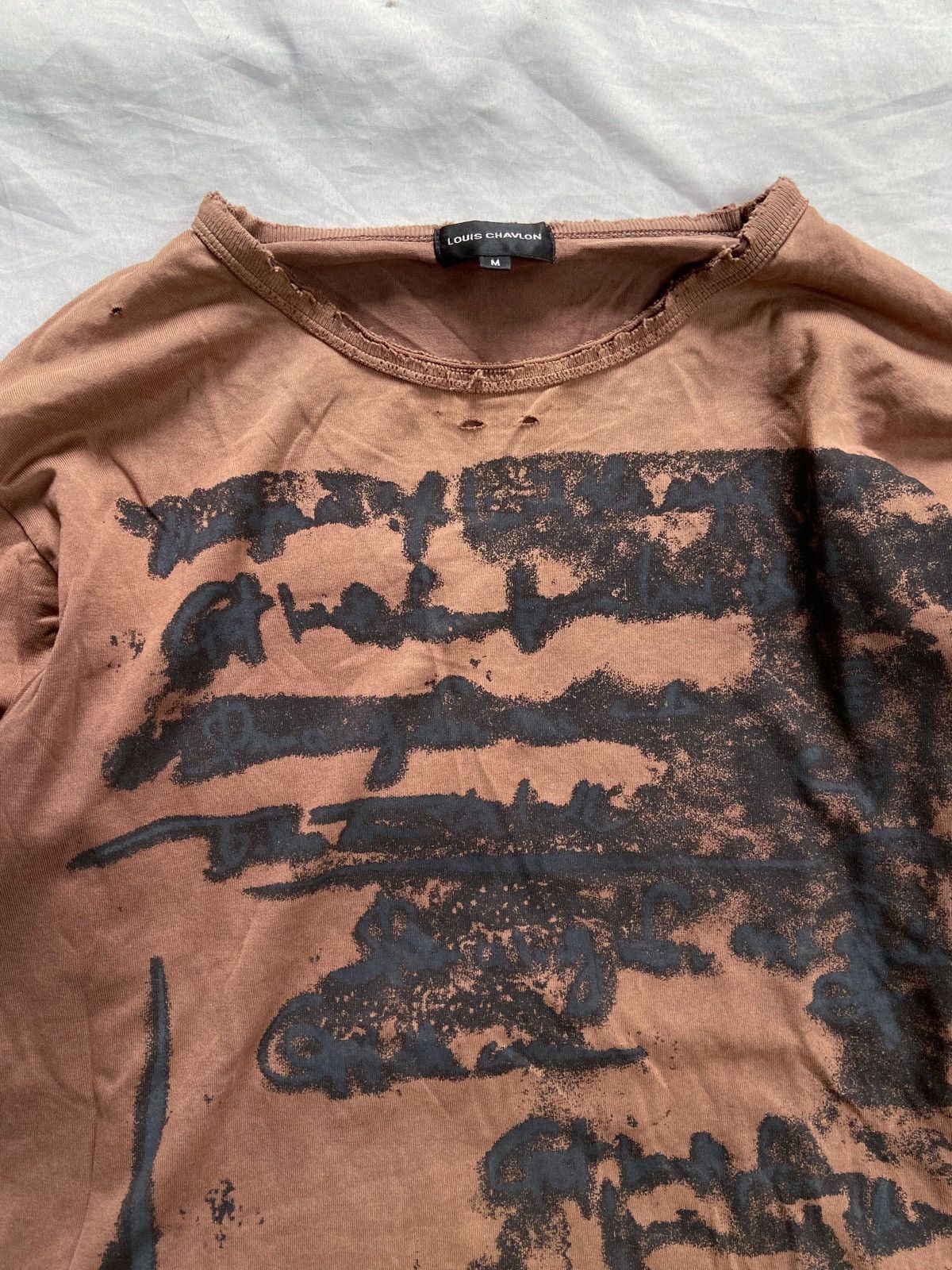 Beauty Beast LOUIS CHAVLON DISTRESSED ART GRAPHIC LONG SLEEVE Size US M / EU 48-50 / 2 - 4 Thumbnail