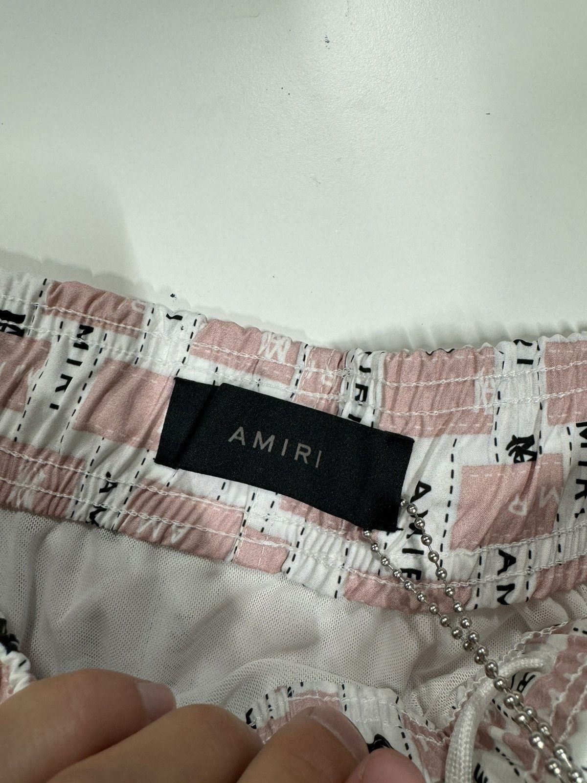 Amiri Logo Swim Shorts NEW 550$