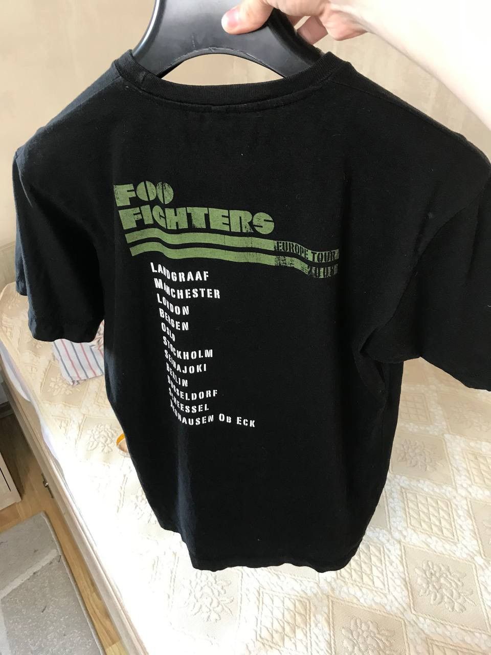 Band Tees 🔥 Foo Fighters 2007 Europe Tour Vintage Band T Shirt Tee Size US L / EU 52-54 / 3 - 9 Thumbnail
