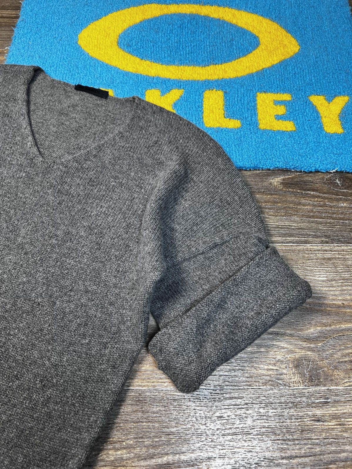 Jil Sander Jil Sander Wool/Cashmere Gray Short Sleeve Knit Dress Size S / US 4 / IT 40 - 5 Thumbnail