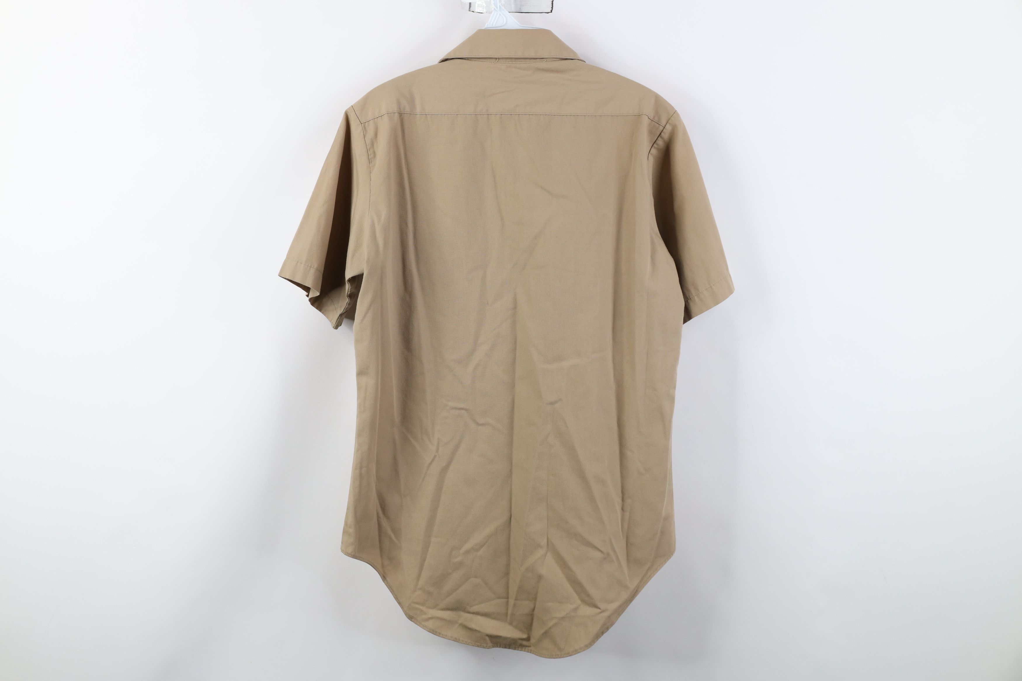 Vintage Vintage 80s USGI Military Tropical Short Sleeve Button Shirt Size US S / EU 44-46 / 1 - 10 Thumbnail