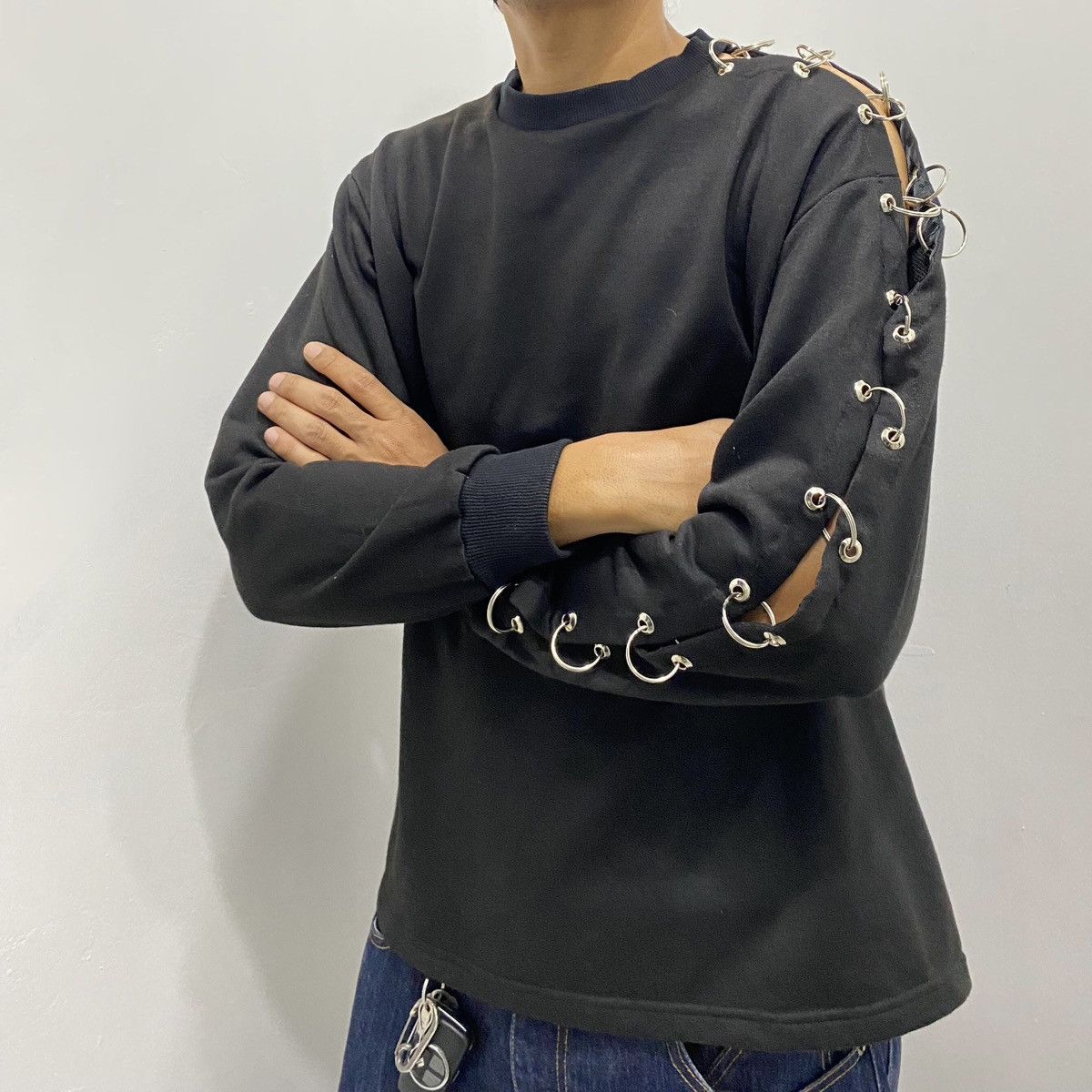 If Six Was Nine Punk Emo Gothic Grunge Long Sleeve Ifsixwasnine Lgb Style Size US S / EU 44-46 / 1 - 1 Thumbnail