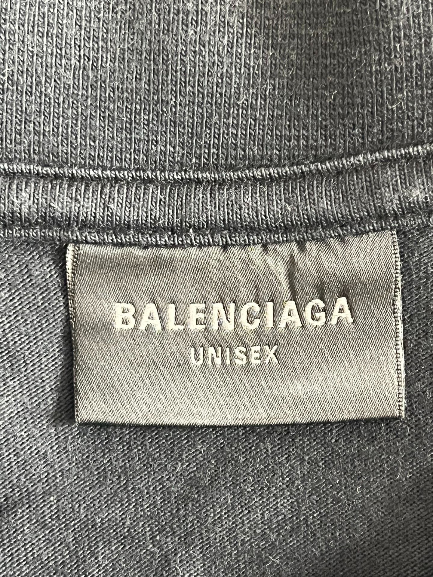 Balenciaga Balenciaga SS23 Black Scissors Shield 1917 Short Sleeve T-S Size US S / EU 44-46 / 1 - 3 Thumbnail