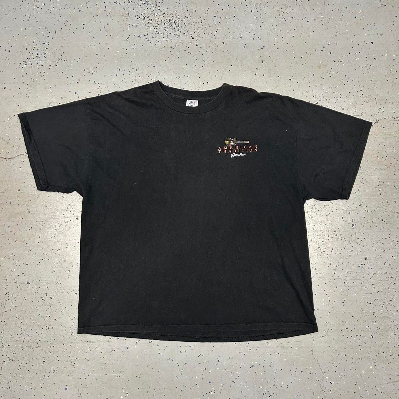 Other Black vintage American Tradition Guitar Tee Size US XXL / EU 58 / 5 - 3 Thumbnail