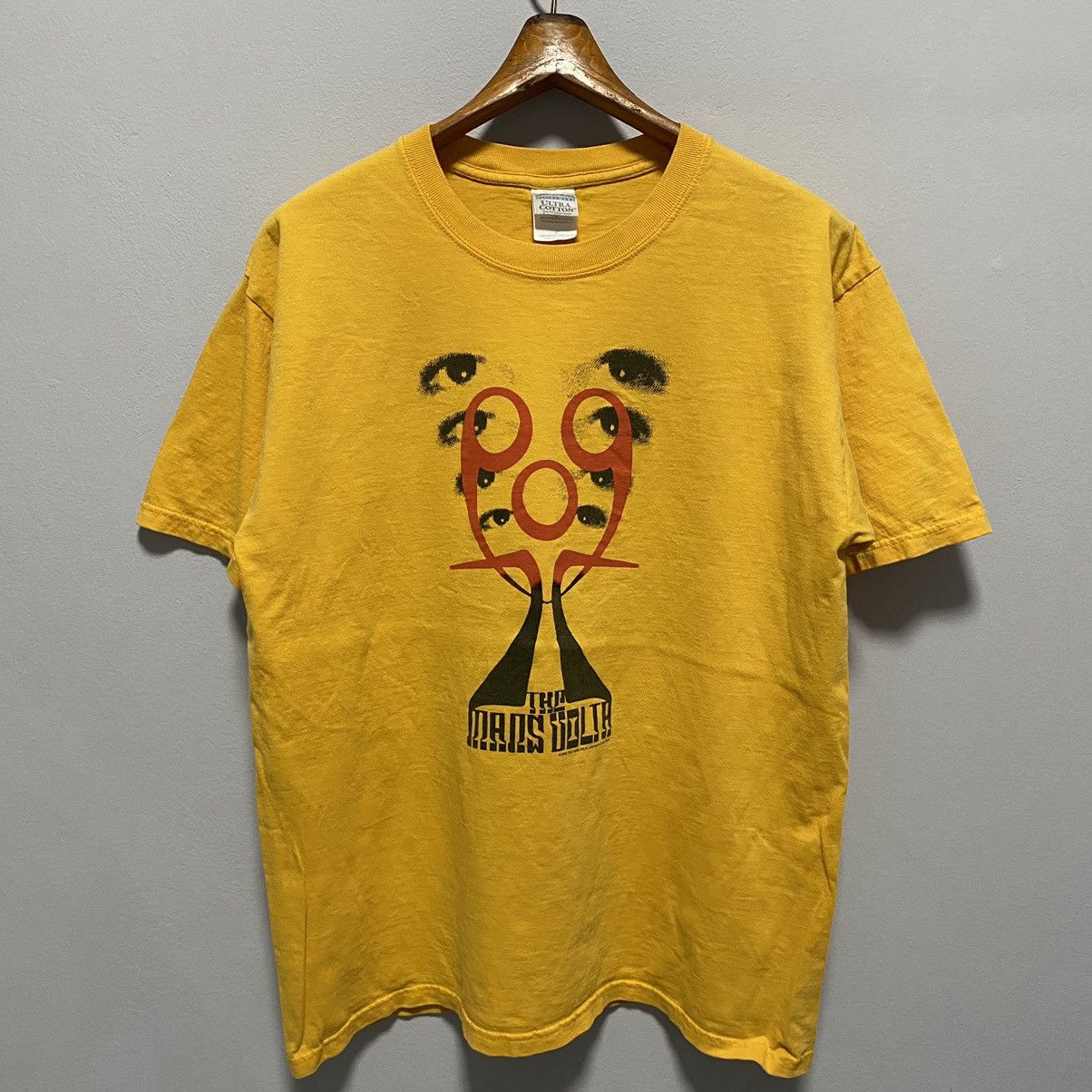 Outlets Y2K The Mars Volta RARE mustard tour tee shirt