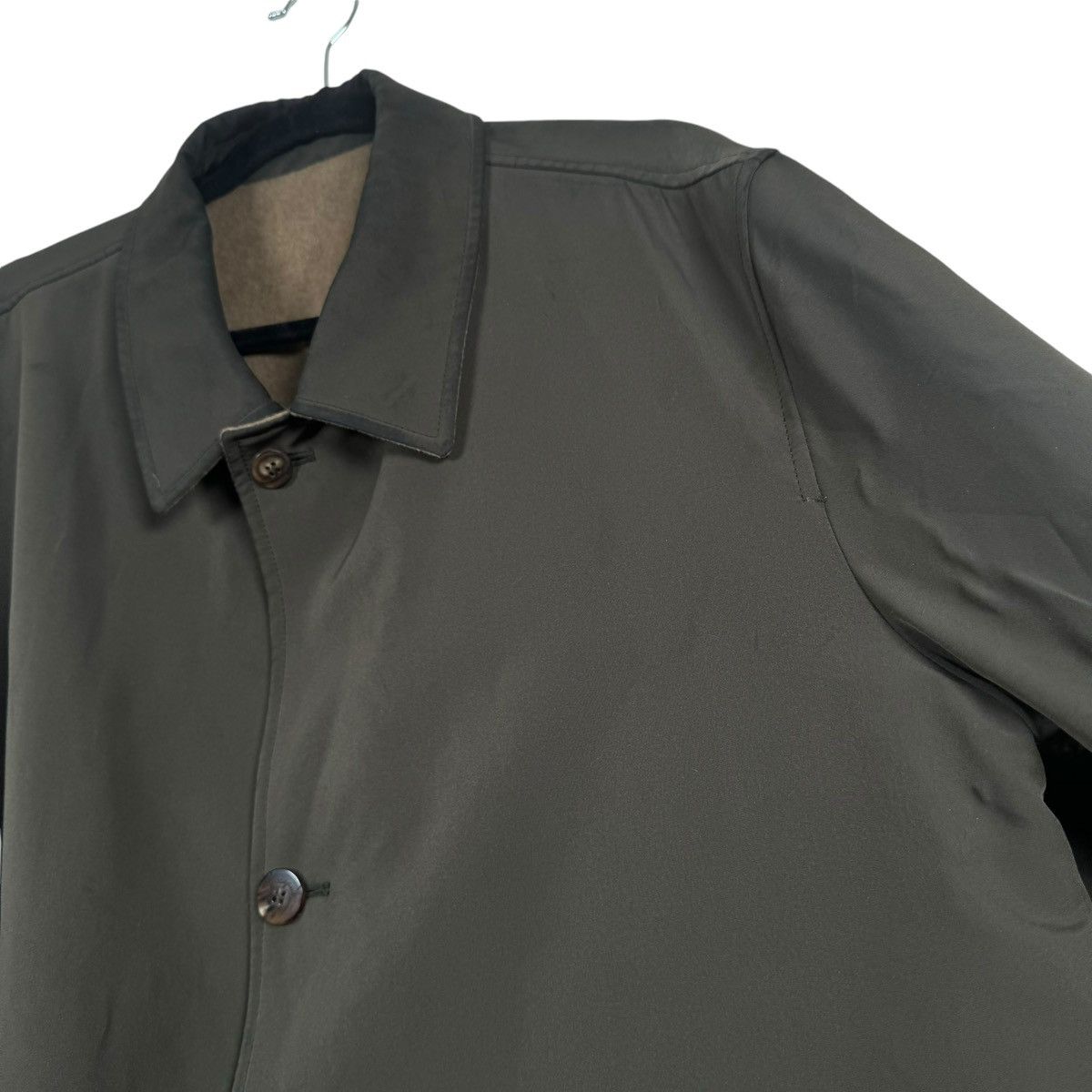 Salvatore Ferragamo Salvatore Ferragamo 54 Reversible Coat 80% Wool 20% Cashmere Size US L / EU 52-54 / 3 - 12 Thumbnail