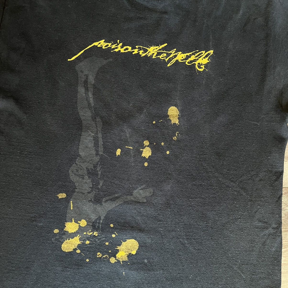 Band Tees Vintage Y2K Poison the Well Paint Splatter Band Logo T Shirt Size US L / EU 52-54 / 3 - 4 Thumbnail