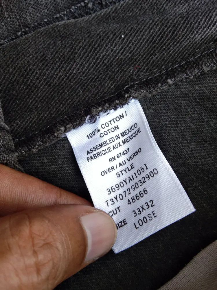 Polo Ralph Lauren Vintage Polo Ralph Lauren Black Loose Baggy Jeans Size US 34 / EU 50 - 10 Thumbnail