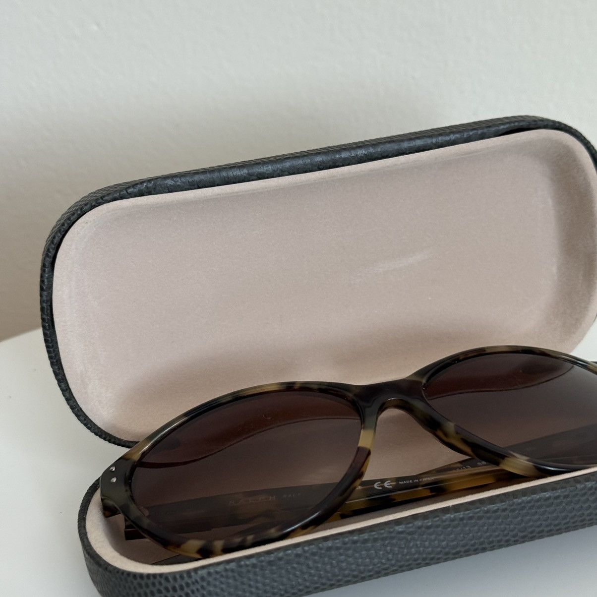 Polo Ralph Lauren Ralph Sunglasses RA5168 Tortoise Shell Oversized Oval Lens Size ONE SIZE - 2 Thumbnail