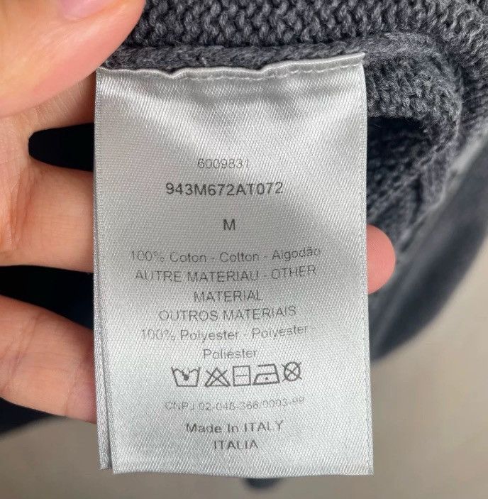 Dior Dior Grey Kirin Arm Sweater 2412-Nextarrow Size US M / EU 48-50 / 2 - 4 Thumbnail