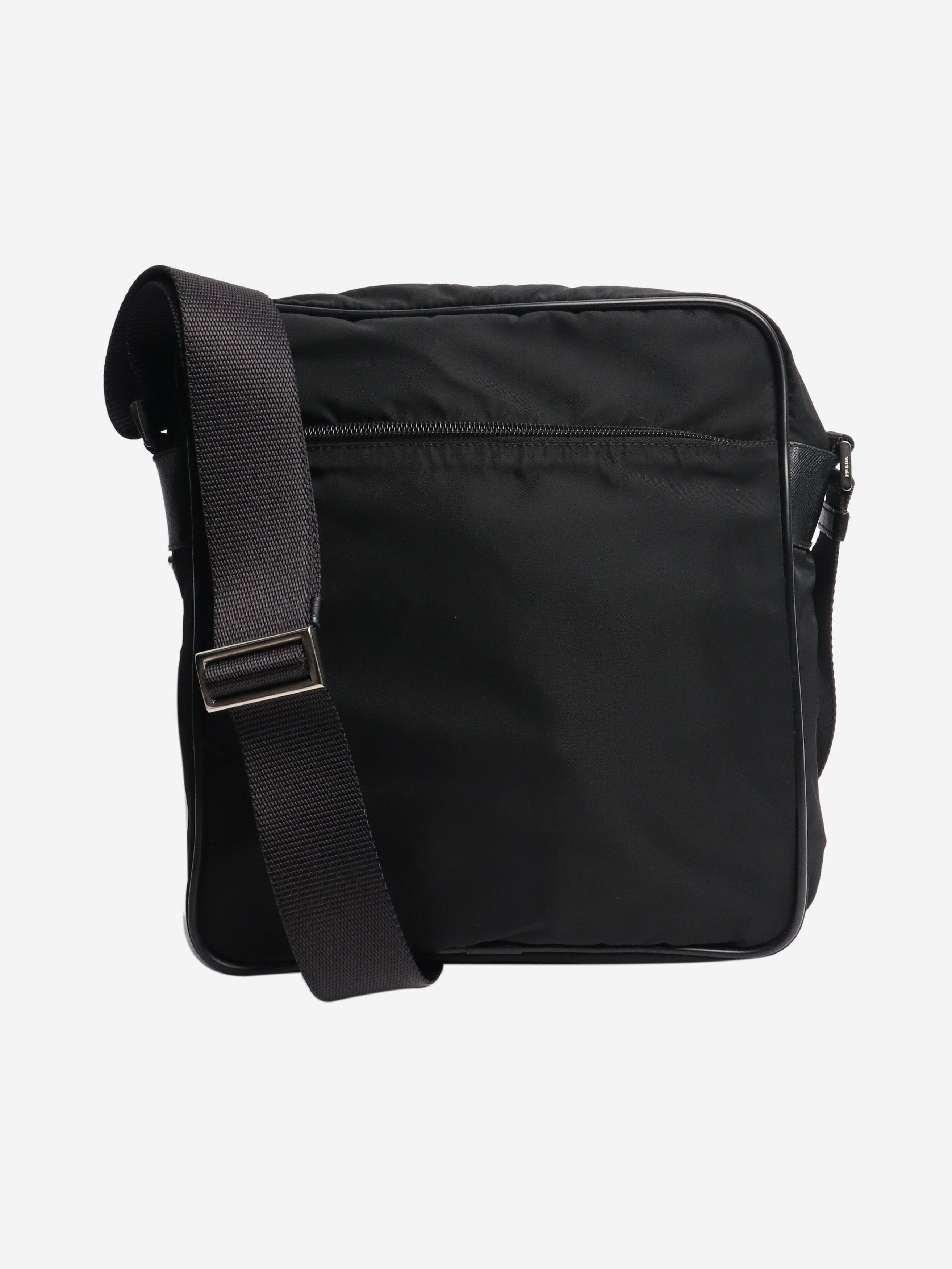 Prada Black nylon cross-body bag Size ONE SIZE - 1 Thumbnail
