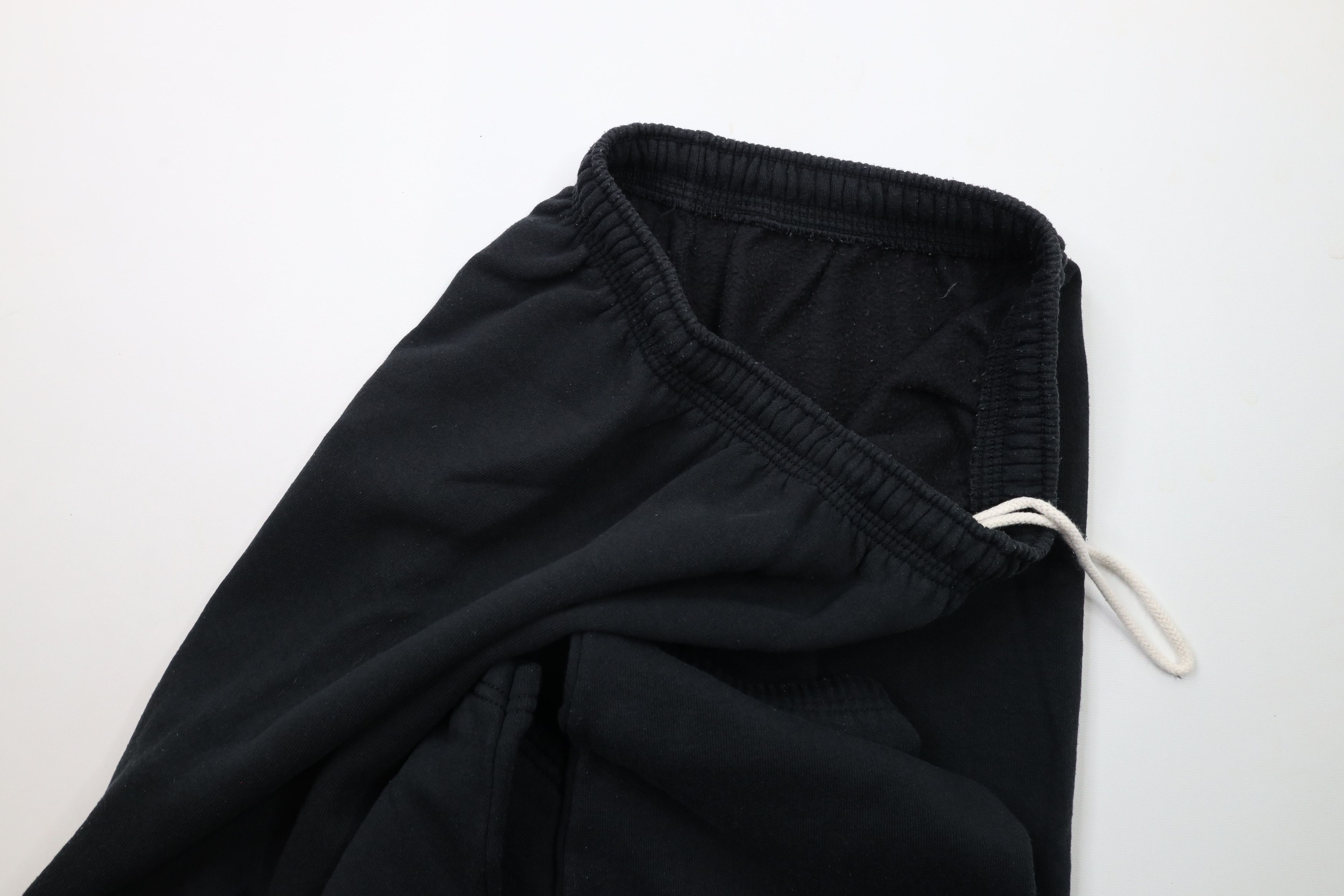 Vintage Vintage 90s Streetwear Heavyweight Sweatpants Black USA Size US 36 / EU 52 - 6 Thumbnail