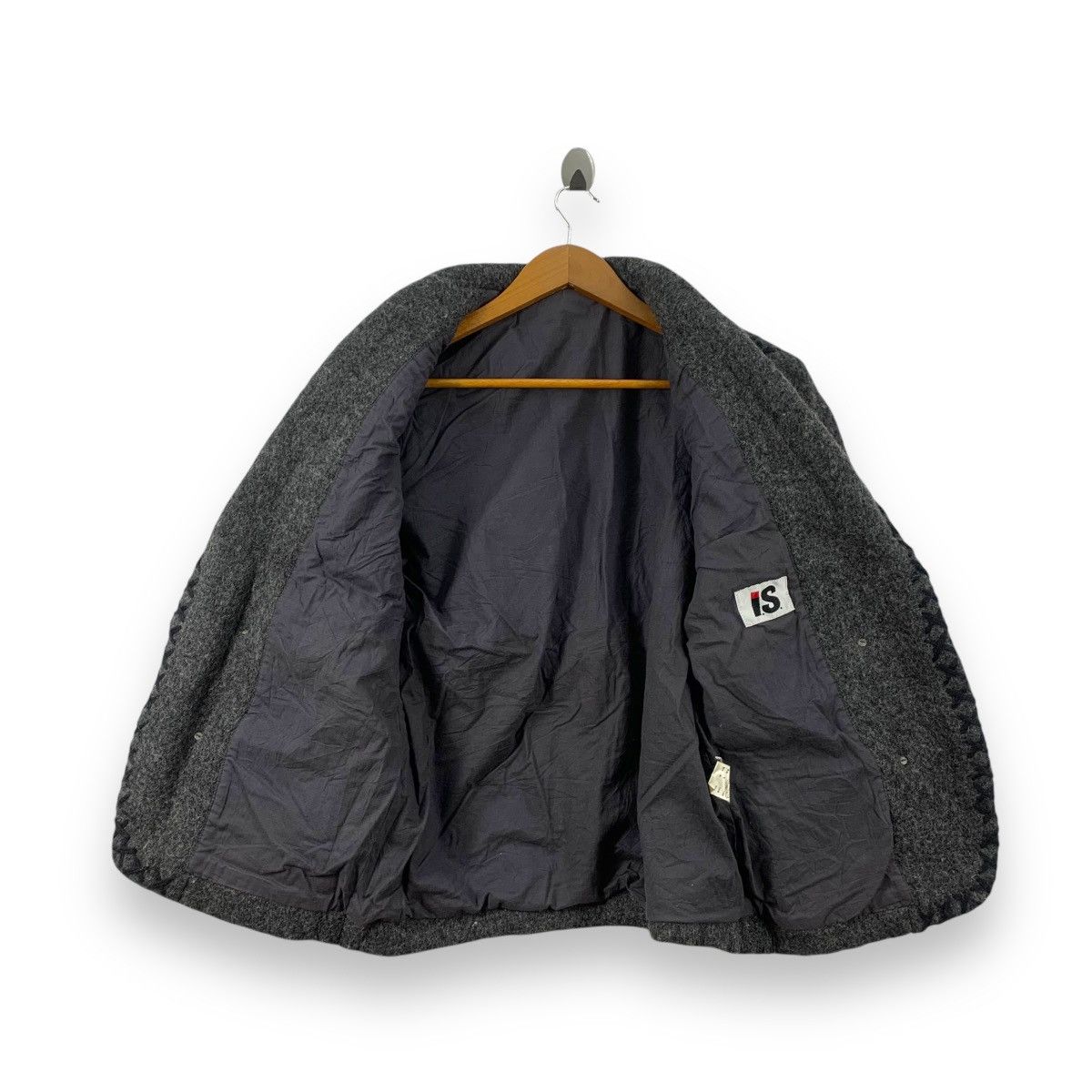 Issey Miyake Vintage ISSEY MIYAKE I.S. Aztec Nordic Snowflake Jacket Size L / US 10 / IT 46 - 4 Thumbnail
