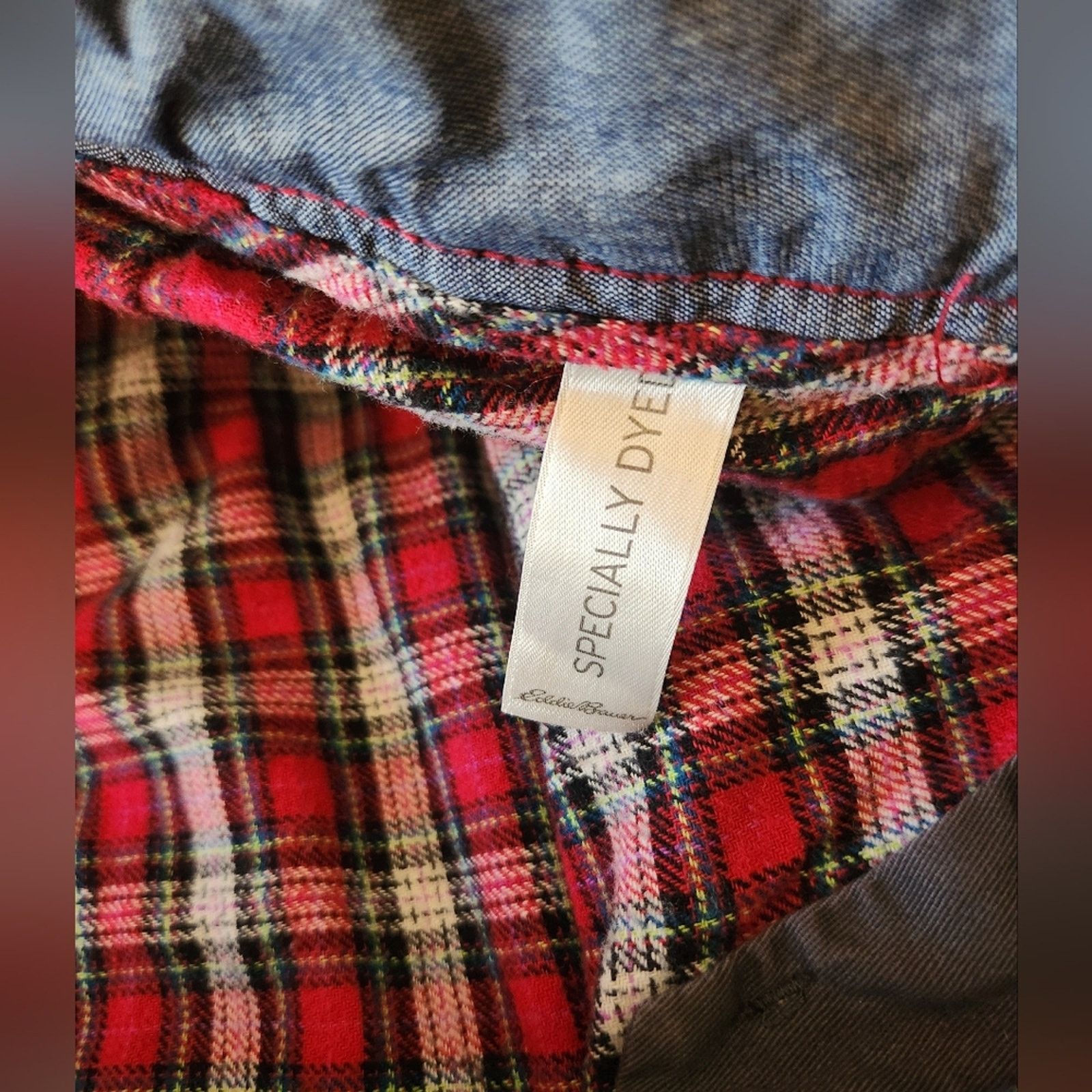 Eddie Bauer Eddie Bauer Flannel Lined Pants 10 Tall Long Inseam Size 30" / US 8 / IT 44 - 6 Thumbnail