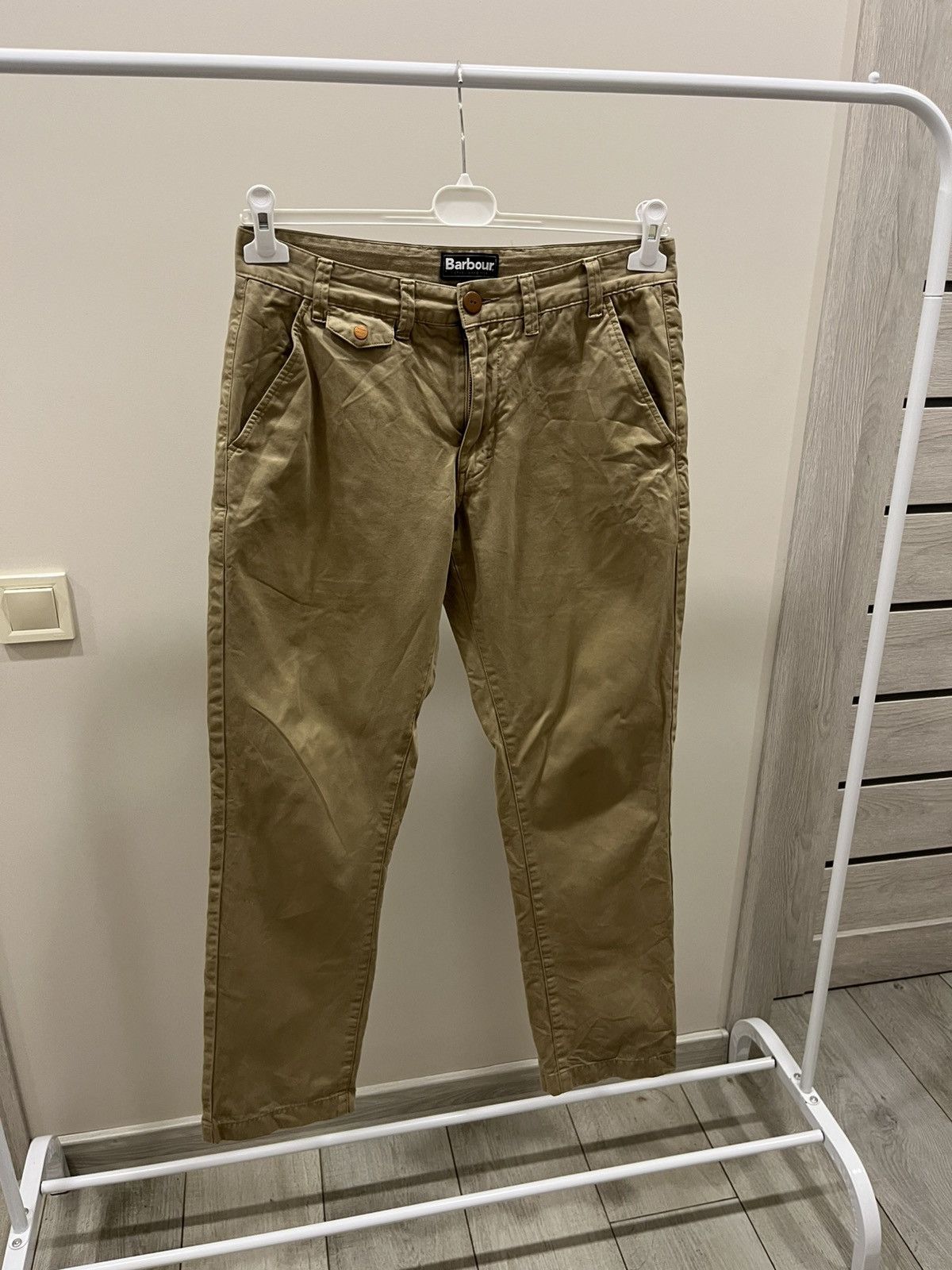 Barbour Vintage 90s Barbour International Gurkha Clip Pocket Pants Size US 32 / EU 48 - 1 Thumbnail