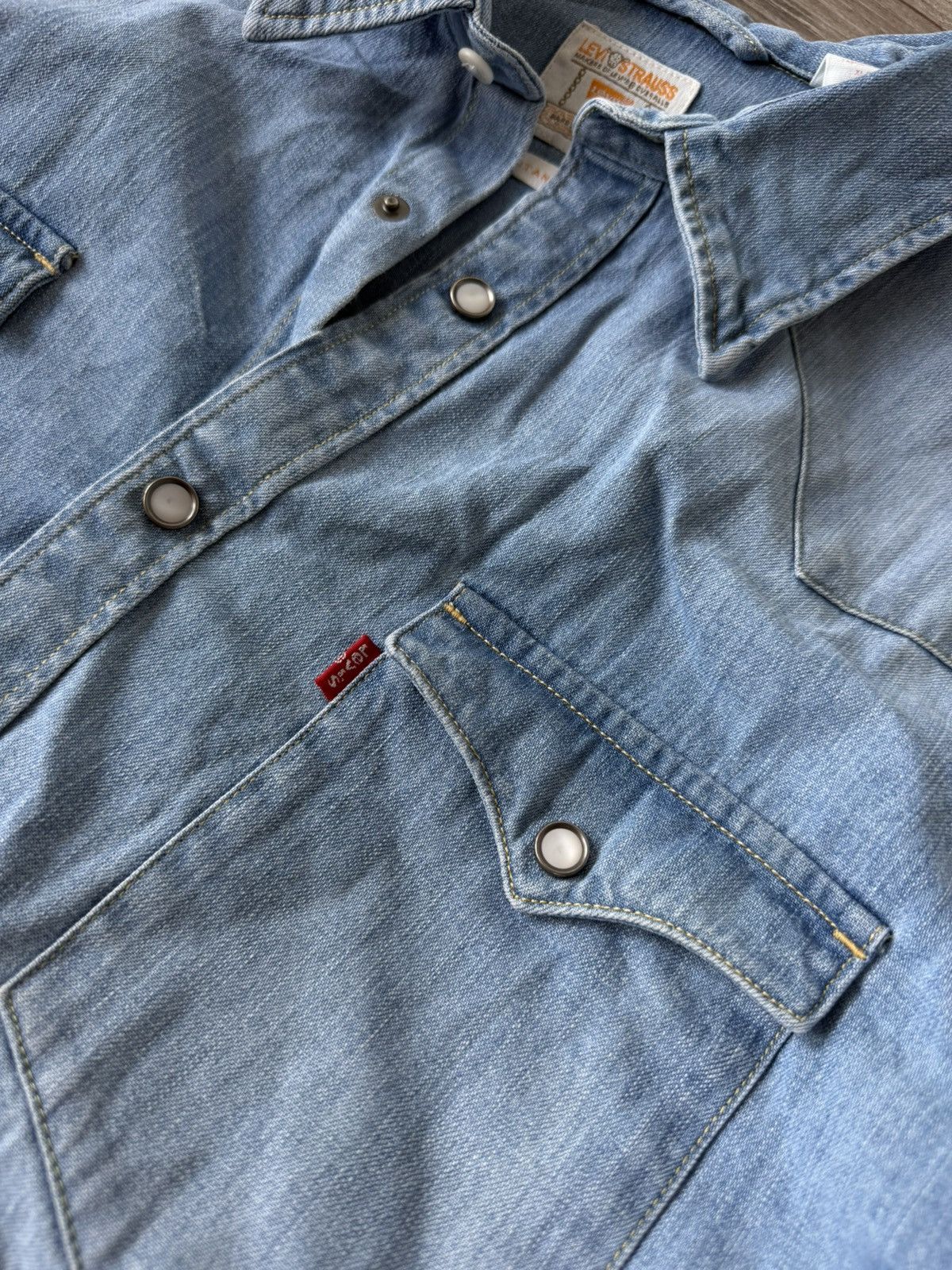 Levi's Levi’s Barstow Western Standard Cowboy Jacket Shirt Size US XL / EU 56 / 4 - 9 Thumbnail