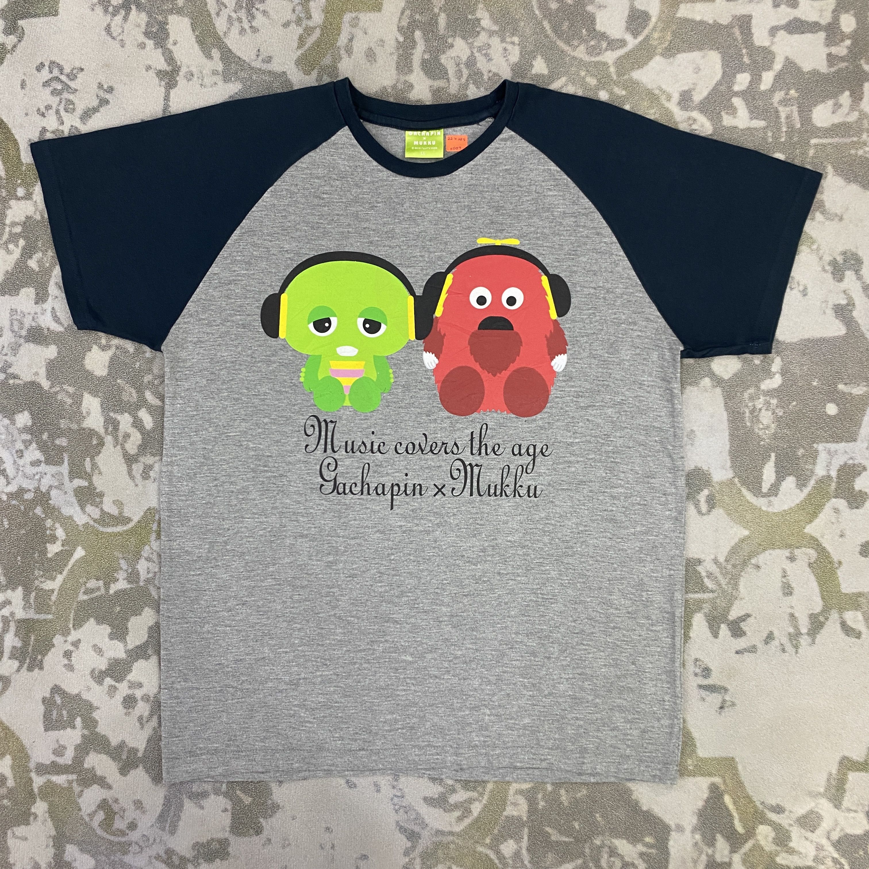 Cartoon Network Vintage Gachapin, Mukku, And The Azure Large Shirt - K009 Size US L / EU 52-54 / 3 - 1 Thumbnail