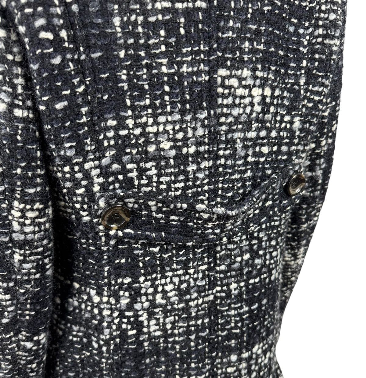 Weekend Max Mara Weekend Max Mara Wool Woven Knit Coat Pleated size US10 IT44 Size L / US 10 / IT 46 - 9 Thumbnail