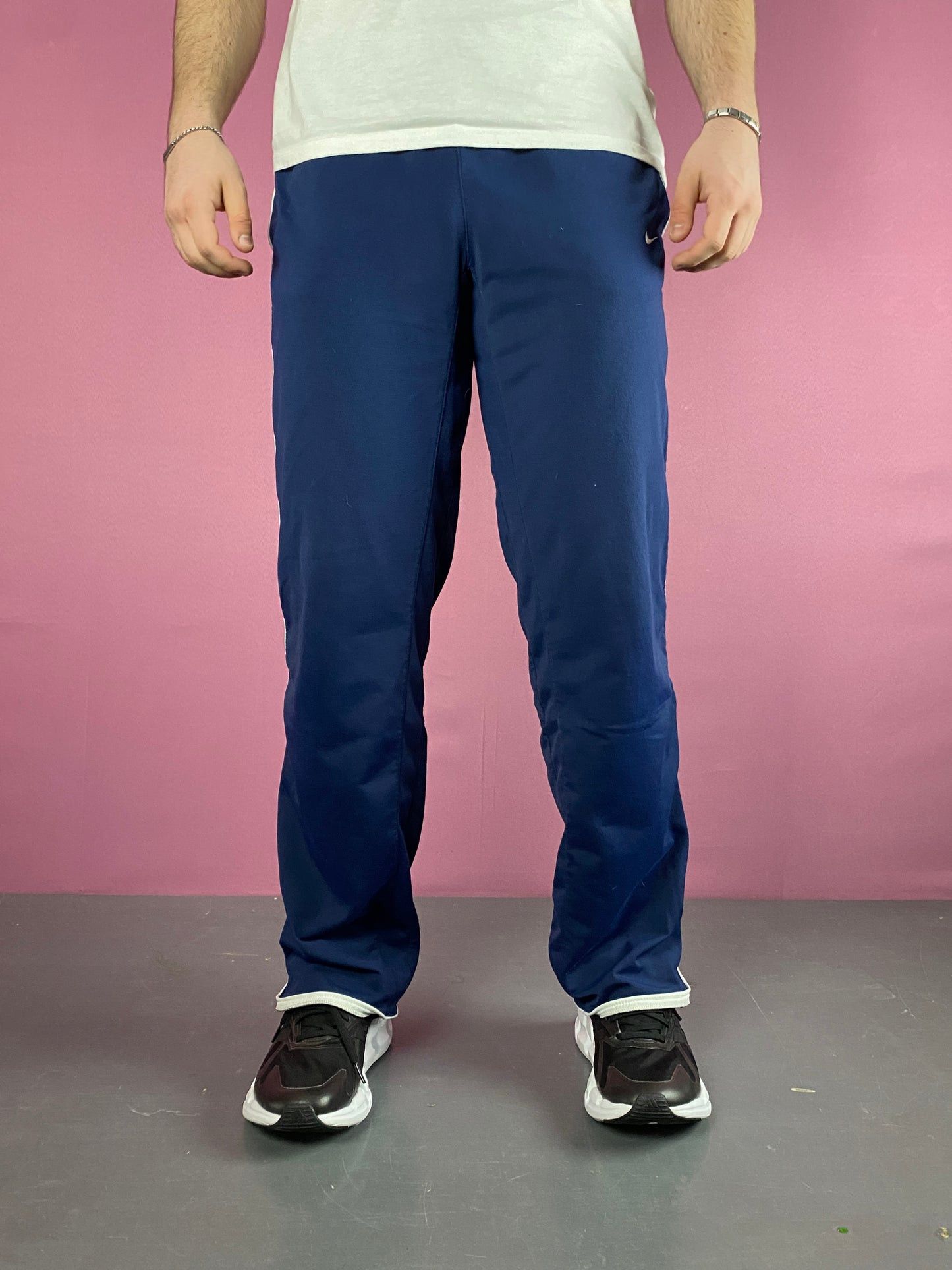 Nike × Vintage Y2K Nike Vintage Men's Retro Style Track Pants - L Size US 32 / EU 48 - 2 Thumbnail
