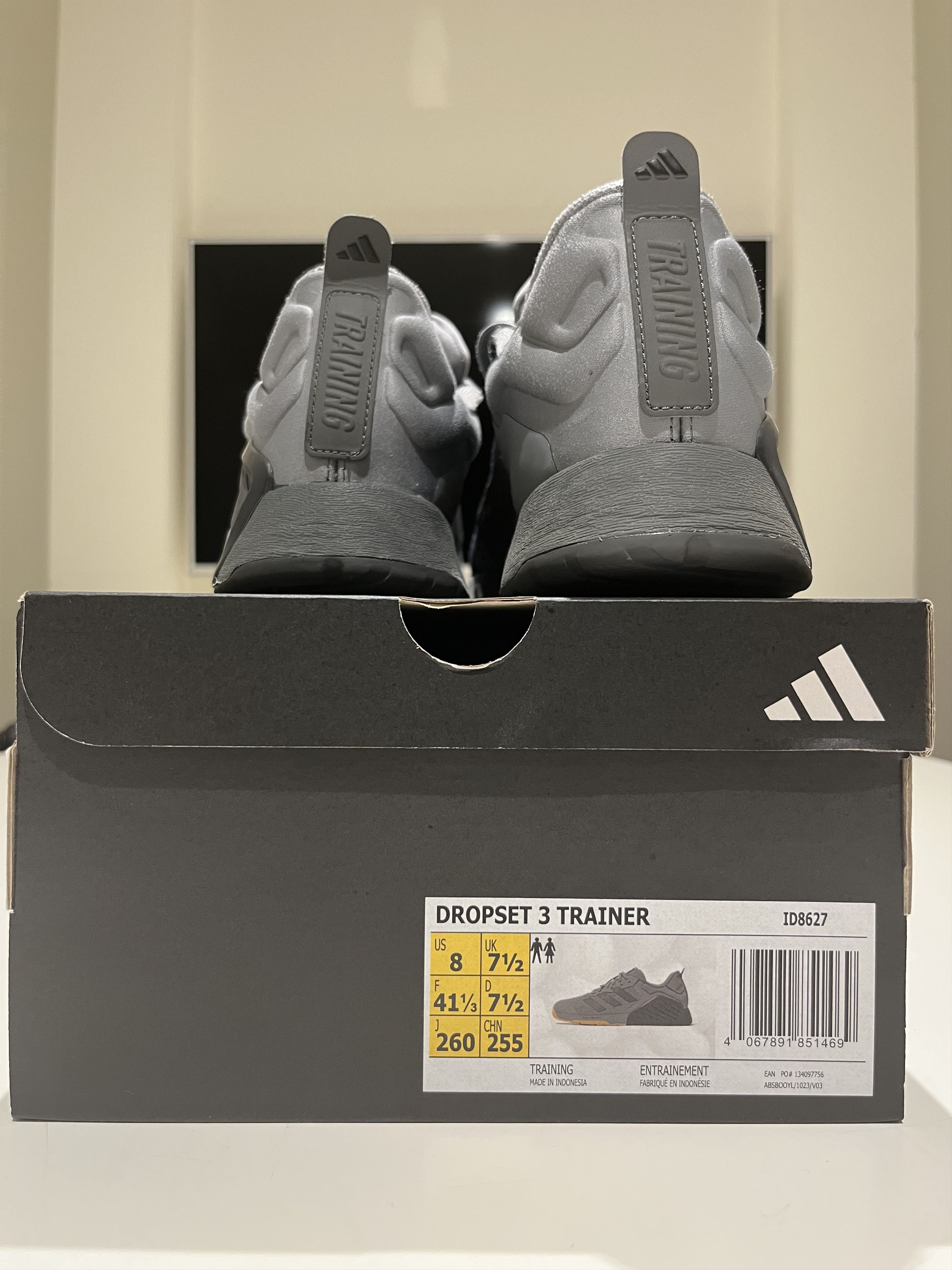 Adidas adidas Dropset 3Grey Grey Core Black Size US 8 / EU 41 - 16 Thumbnail