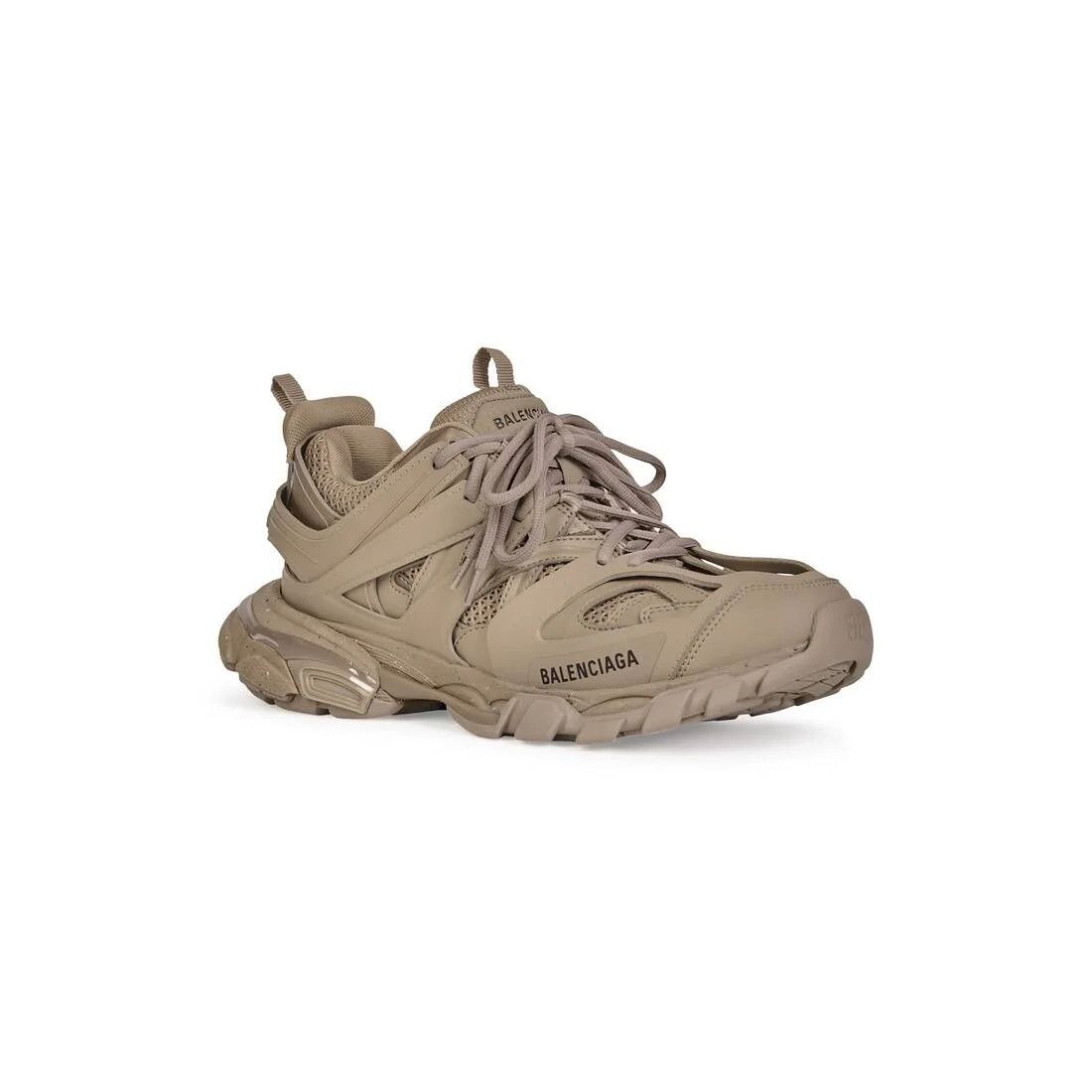 Balenciaga o1w1db10526 Track Sneakers Recycled Sole in Beige Size US 10 / IT 40 - 2 Thumbnail