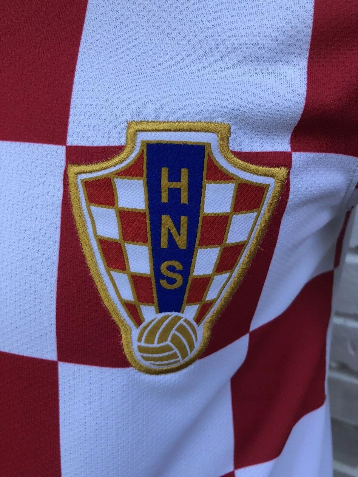 Nike VINTAGE NATIONAL CROATIA 2008 2009 HOME JERSEY SOCCER Size US S / EU 44-46 / 1 - 6 Thumbnail