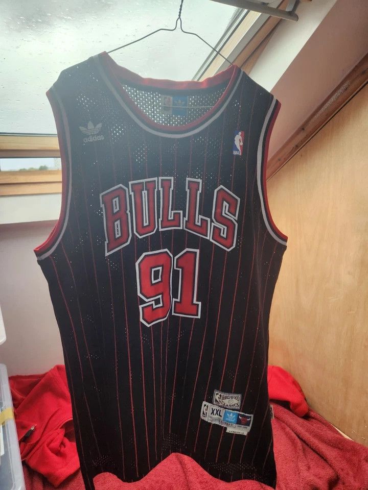 Adidas Authentic Adidas Hardwood Classics Dennis Rodman Size US XXL / EU 58 / 5 - 3 Thumbnail