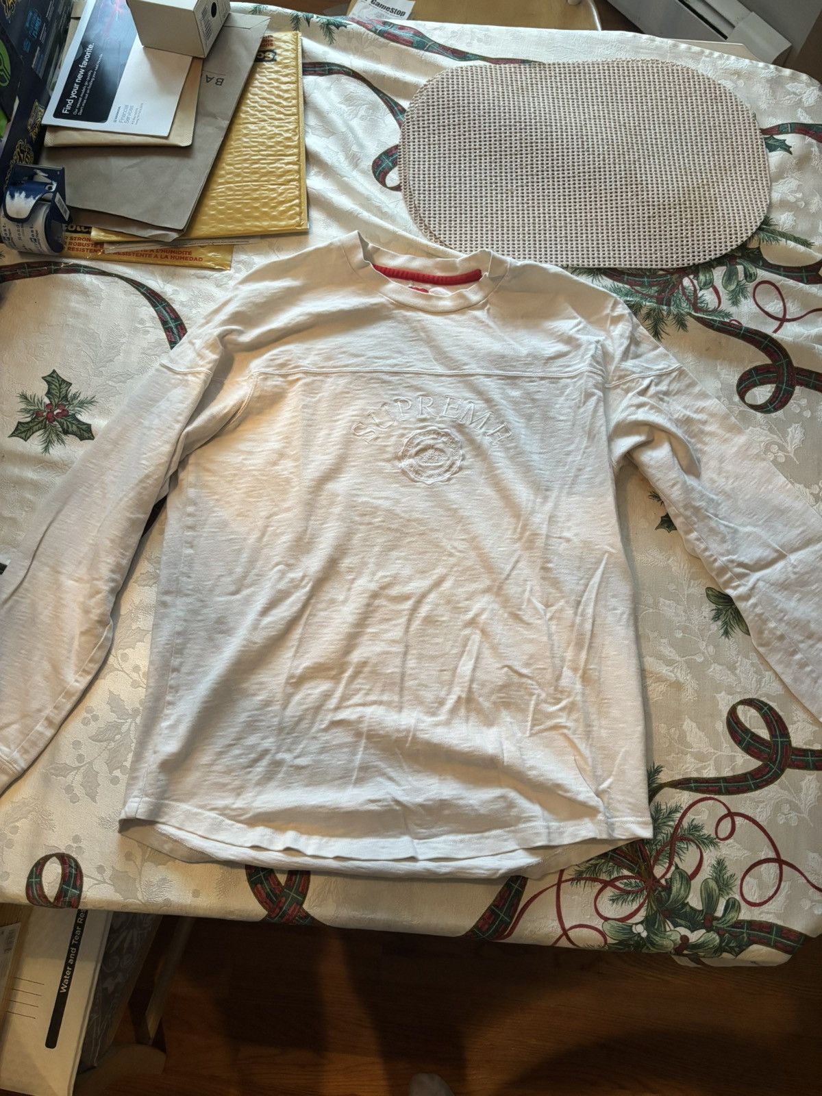 美品 Supreme Trademark L/S Top Supreme Supreme Trademark L/S Top | Grailed