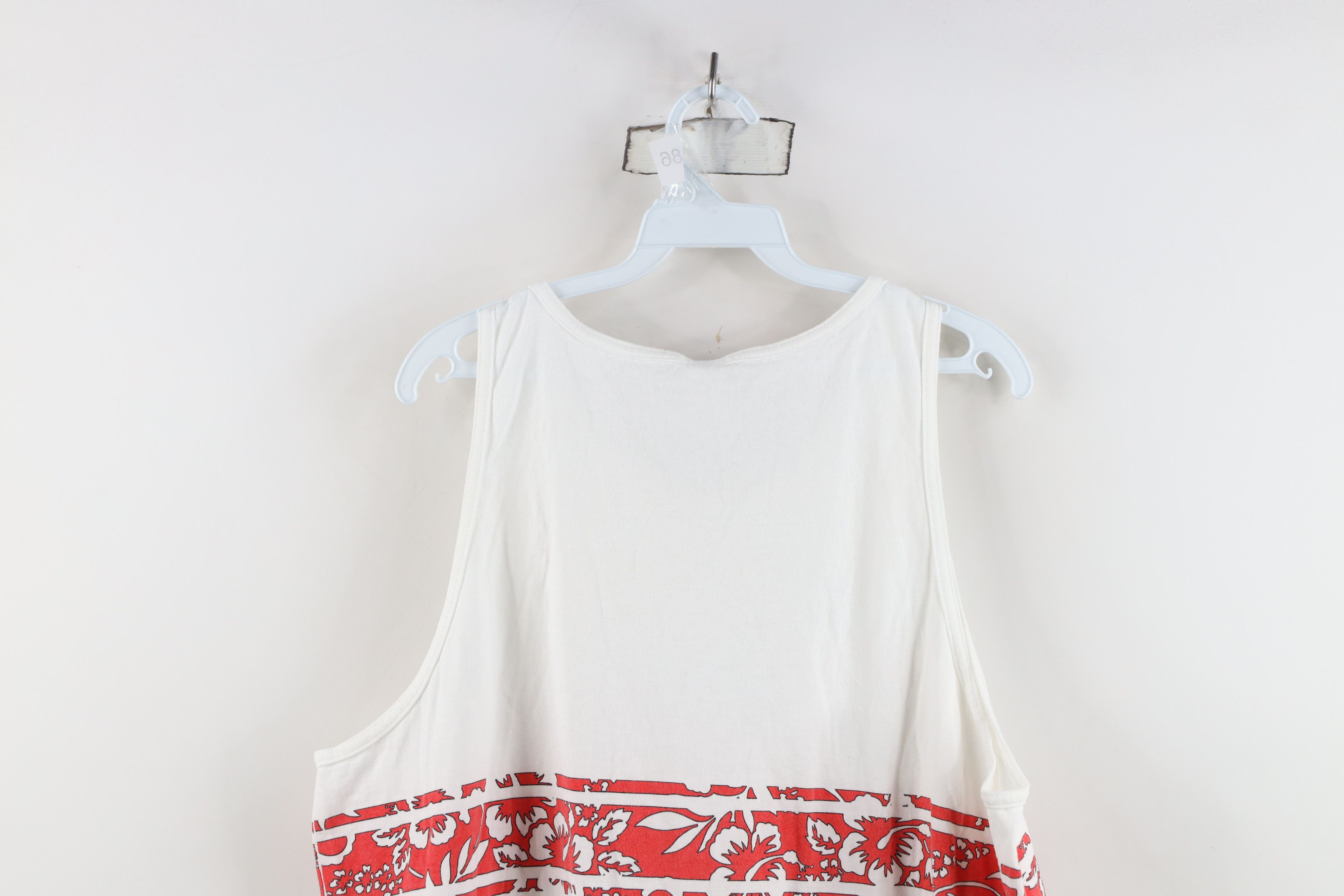 Ocean Pacific Vintage 90s Ocean Pacific OP Surfing Flower Tank Top T-Shirt Size US L / EU 52-54 / 3 - 11 Thumbnail