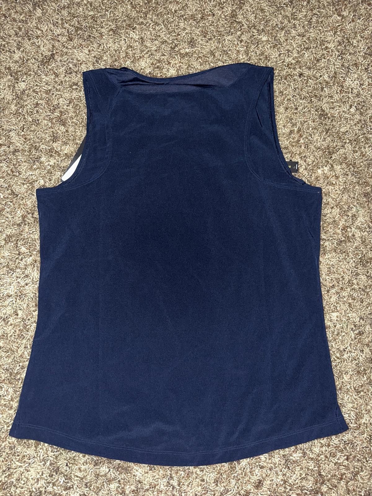 Nike Nike Women’s Golf Flex ACE Deep Blue Tank Top Sample Size S / US 4 / IT 40 - 2 Thumbnail
