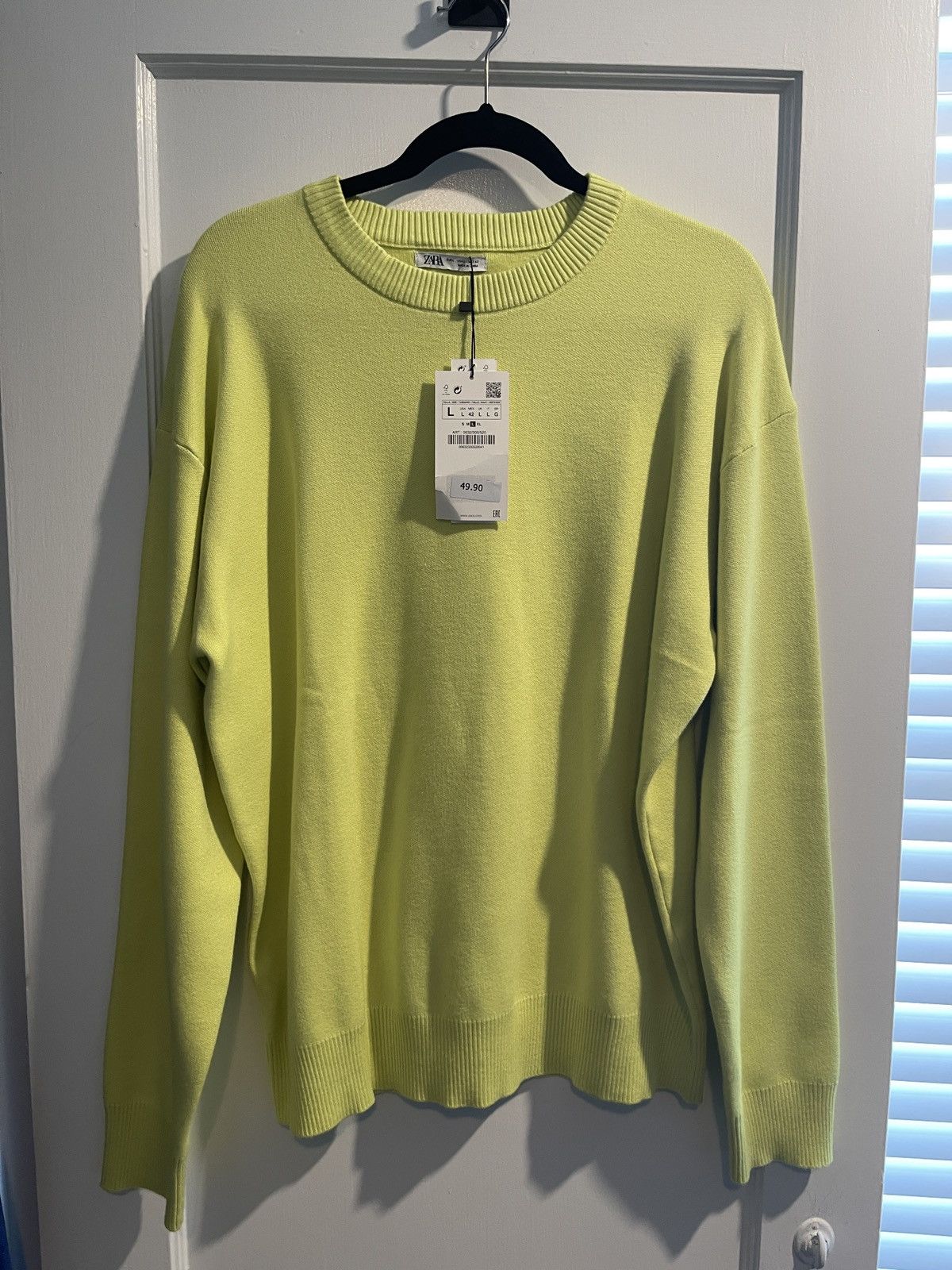 Zara Zara yellow sweater brand new size large Size US L / EU 52-54 / 3 - 1 Thumbnail