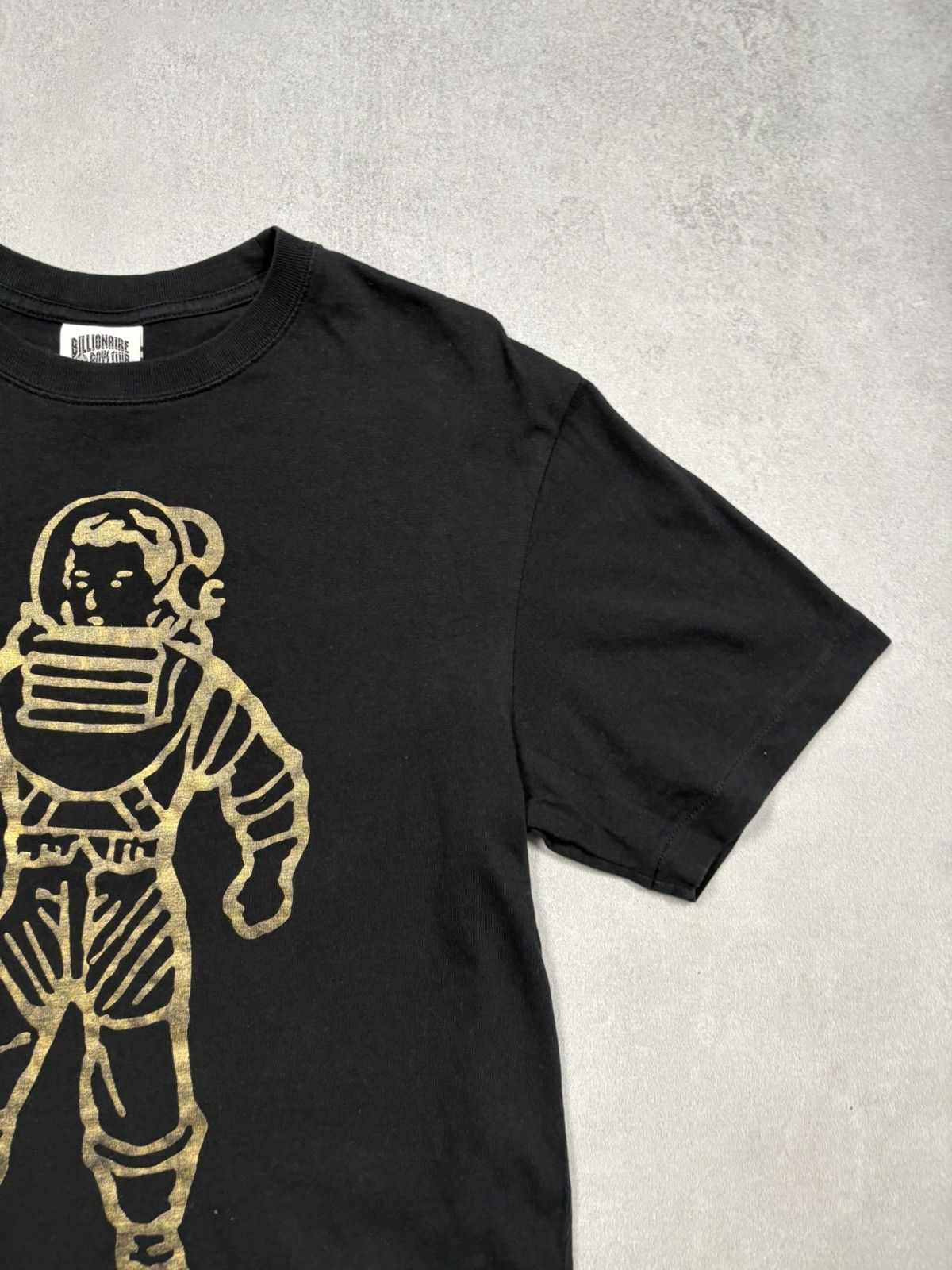 Billionaire Boys Club Billionaire Boys Club BBC Big Gold Astronaut Logo Y2K Tee M Size US M / EU 48-50 / 2 - 2 Thumbnail