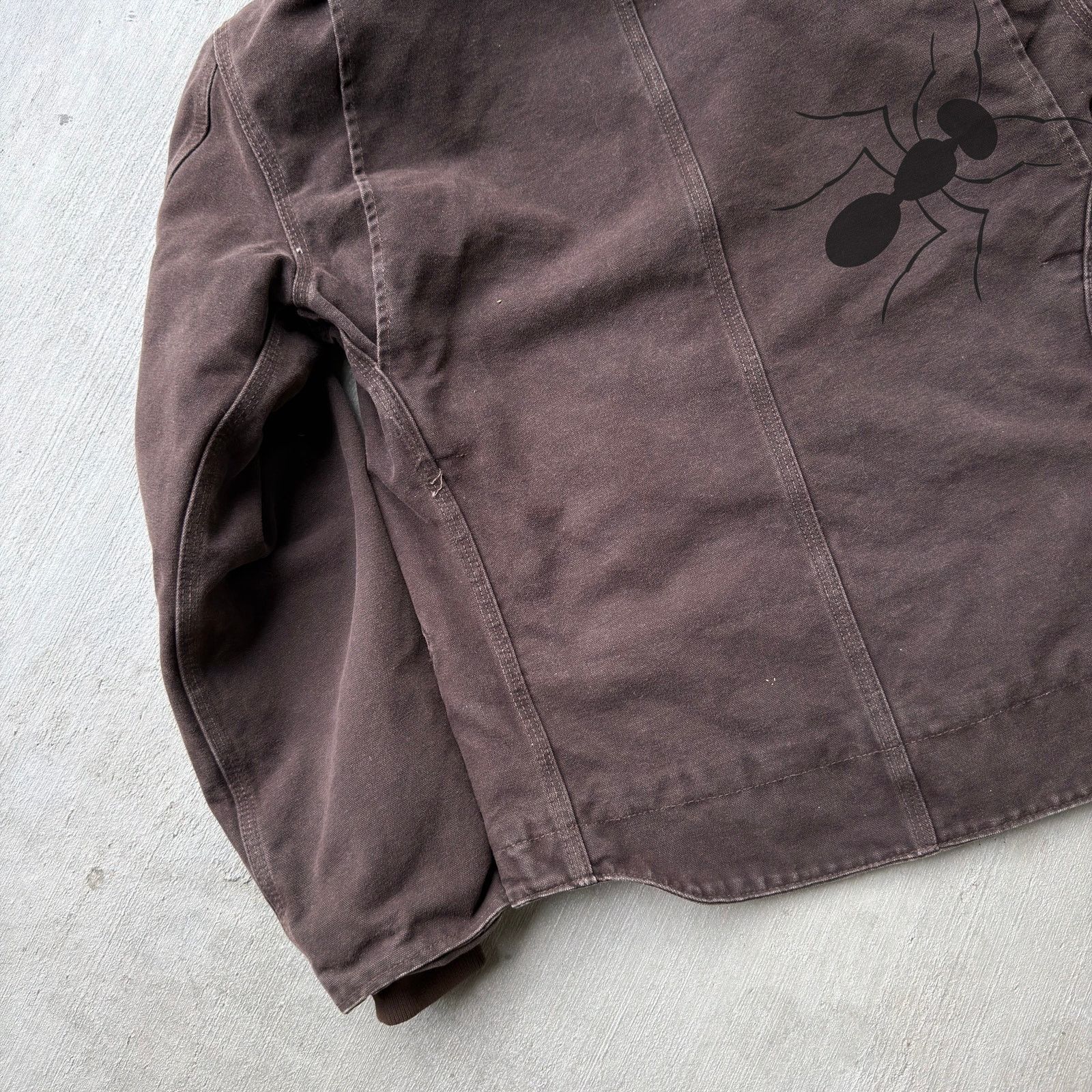 Carhartt × Vintage Carhartt J141 DKB brown Sierra work wear jacket Size US S / EU 44-46 / 1 - 7 Thumbnail