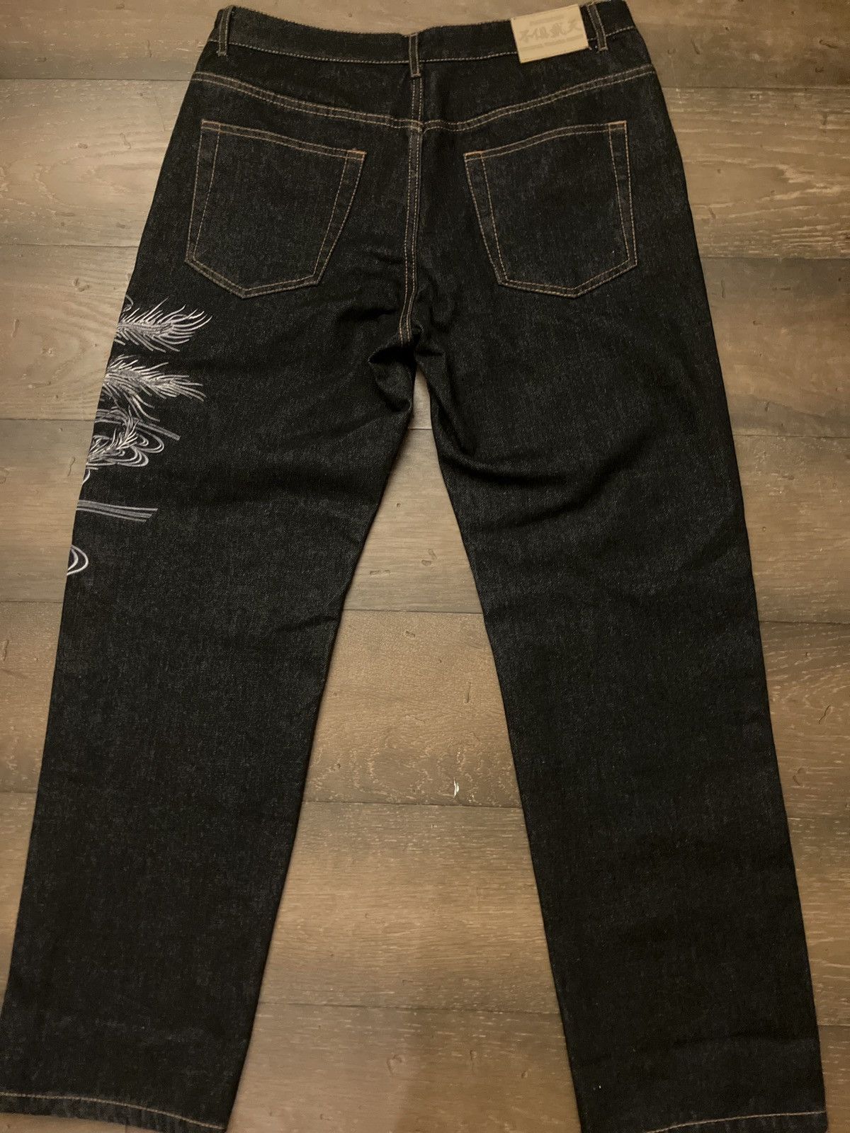 Other Fugutaiten - Japanese Embroidered Jeans Size US 36 / EU 52 - 4 Thumbnail