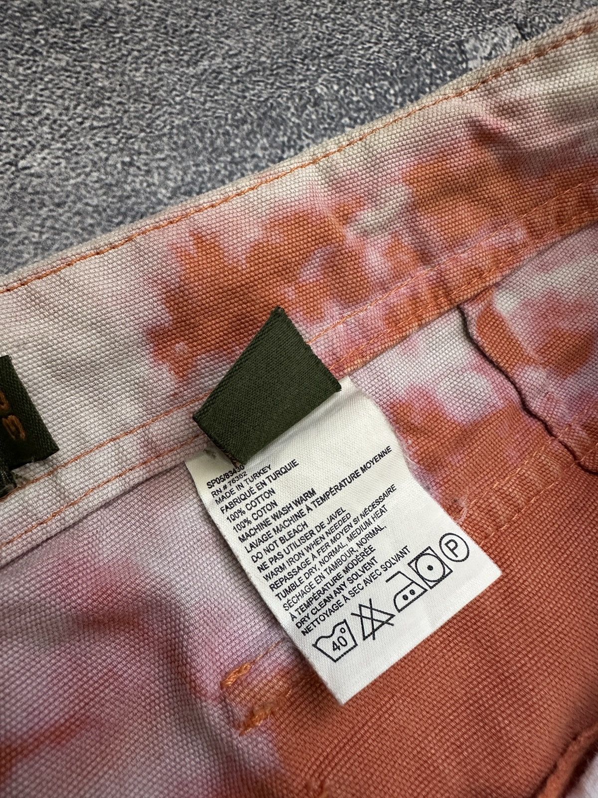 Timberland Vintage 90s Timberland Triple Knee Tie-Dye Baggy Pants 38 Size US 38 / EU 54 - 9 Thumbnail