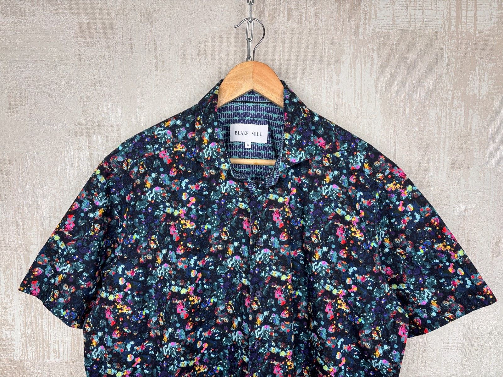 Other Blake Mill Multicolor Pattern Short Sleeve Shirt Size US XL / EU 56 / 4 - 1 Thumbnail