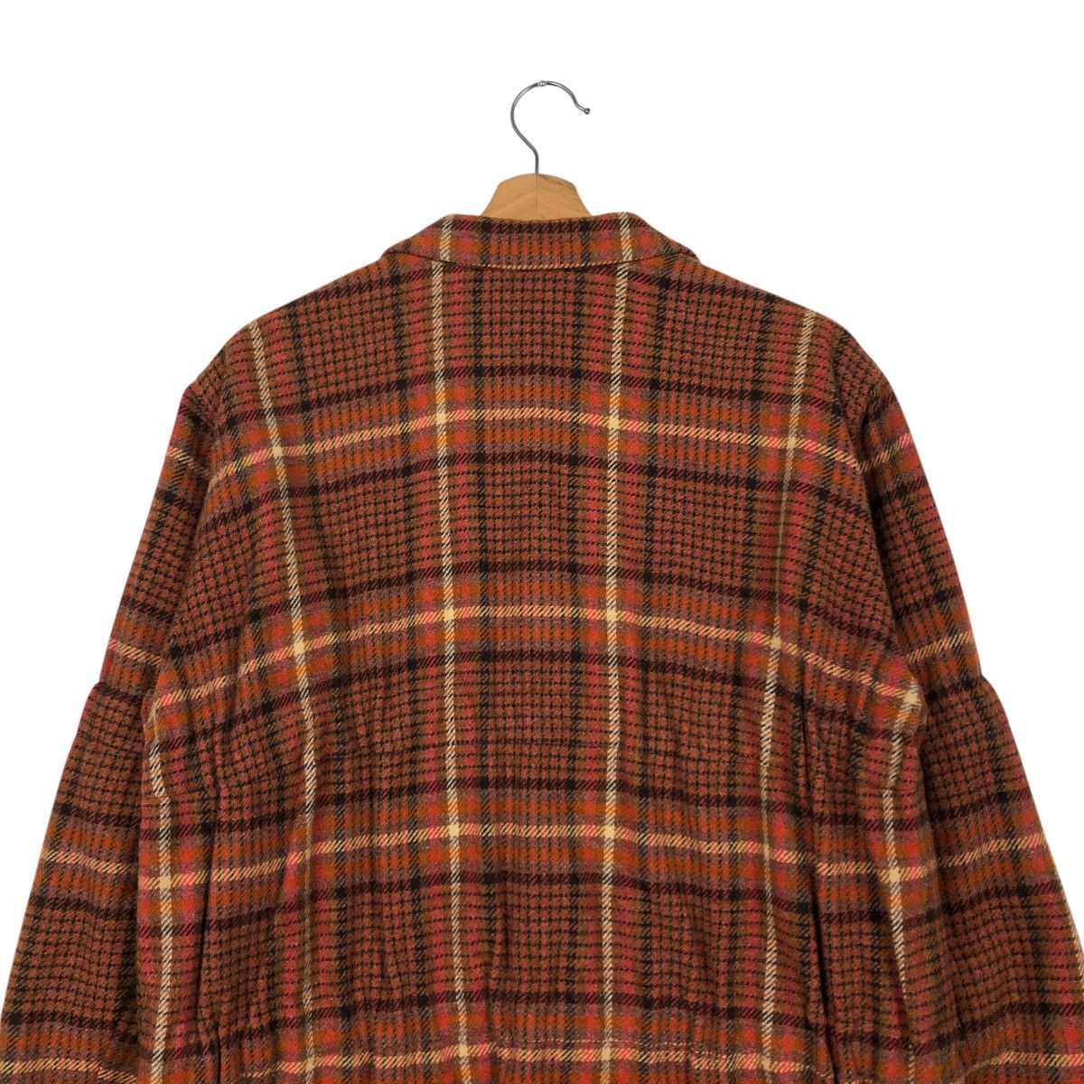 Issey Miyake 🔥VINTAGE ISSEY MIYAKE WOOL CHORE JACKET TARTAN DESIGN Size US M / EU 48-50 / 2 - 11 Thumbnail