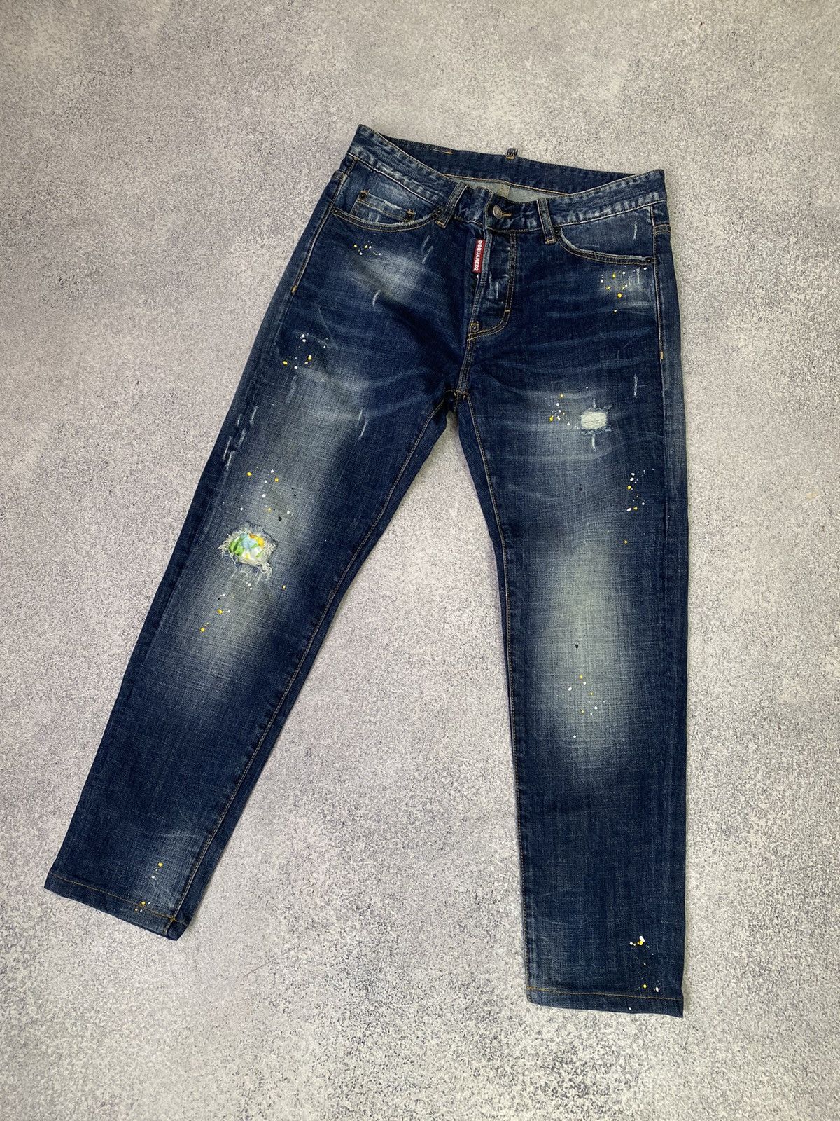 Designer × Dsquared2 × Vintage Vintage Dsquared2 Denim Blue Luxury Jeans Size US 30 / EU 46 - 5 Thumbnail