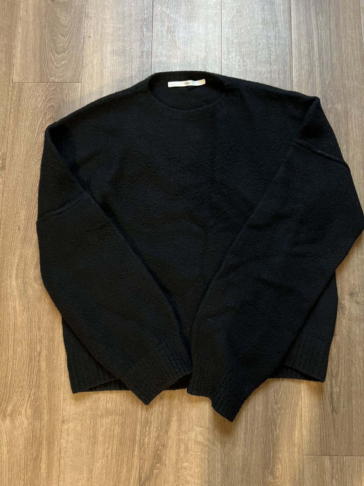 Vuja De Ampeur Distorted Knit Sweater (Black) Size US M / EU 48-50 / 2 - 1 Thumbnail